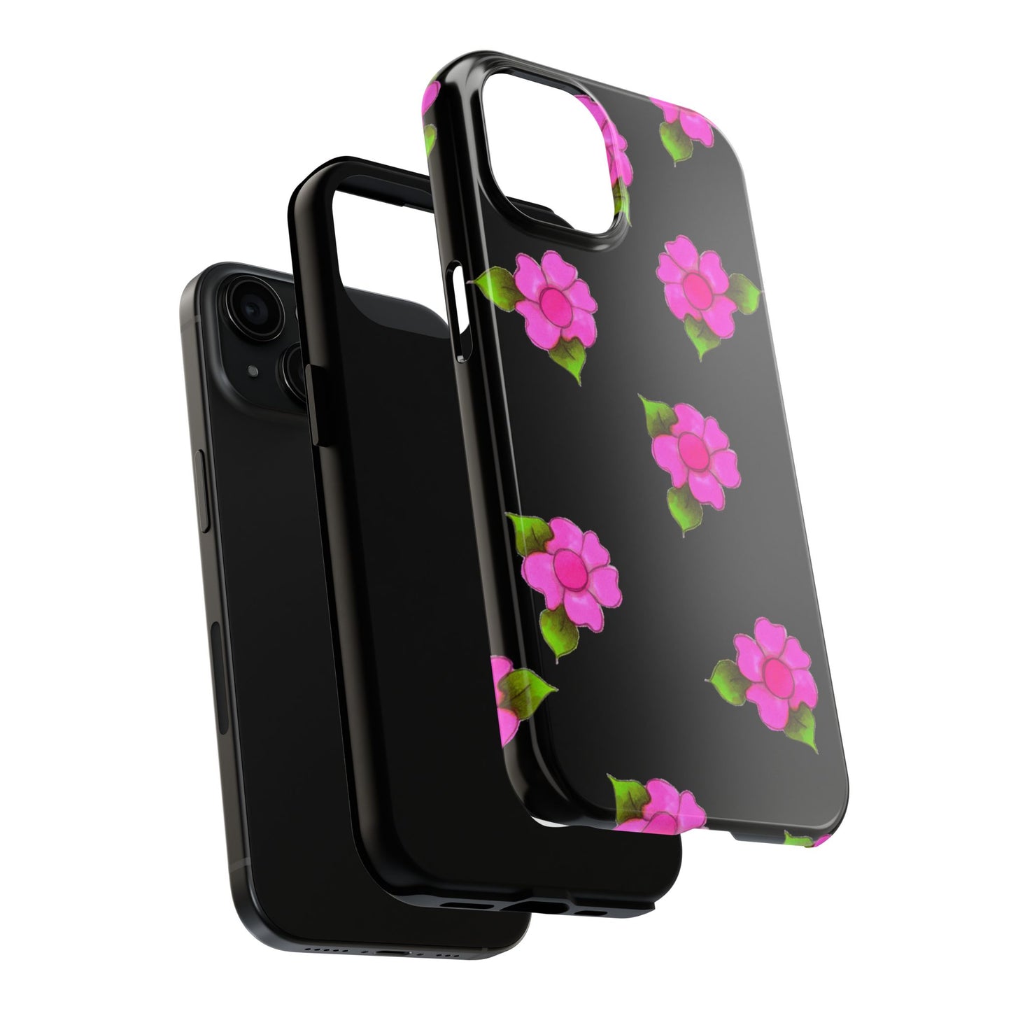 Daisies Cerise Phone Case