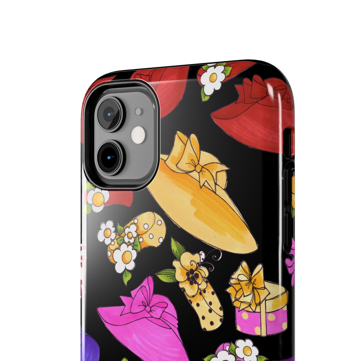 Accessories Tossed Black Phone Case