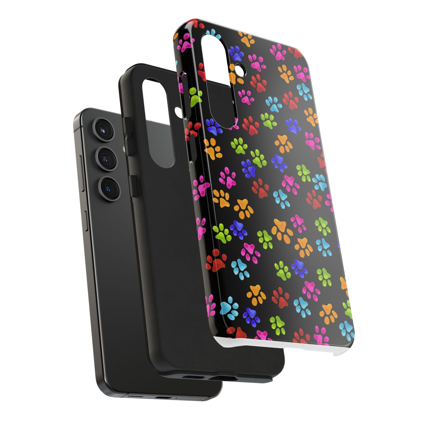 Paws Black Phone Case