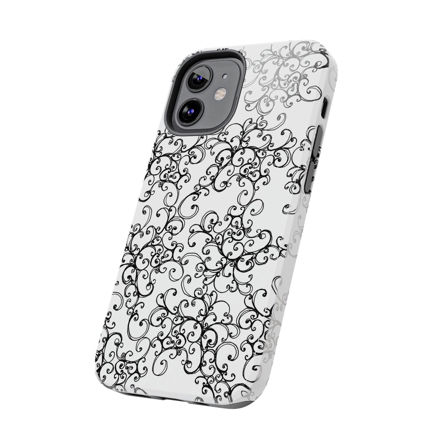 Poodle Scroll Phone Case