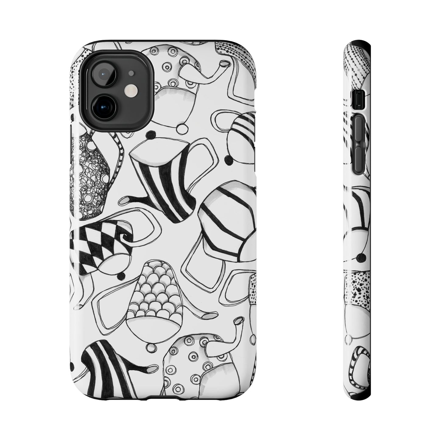 Coffee, Tea Anyone? White Phone Case