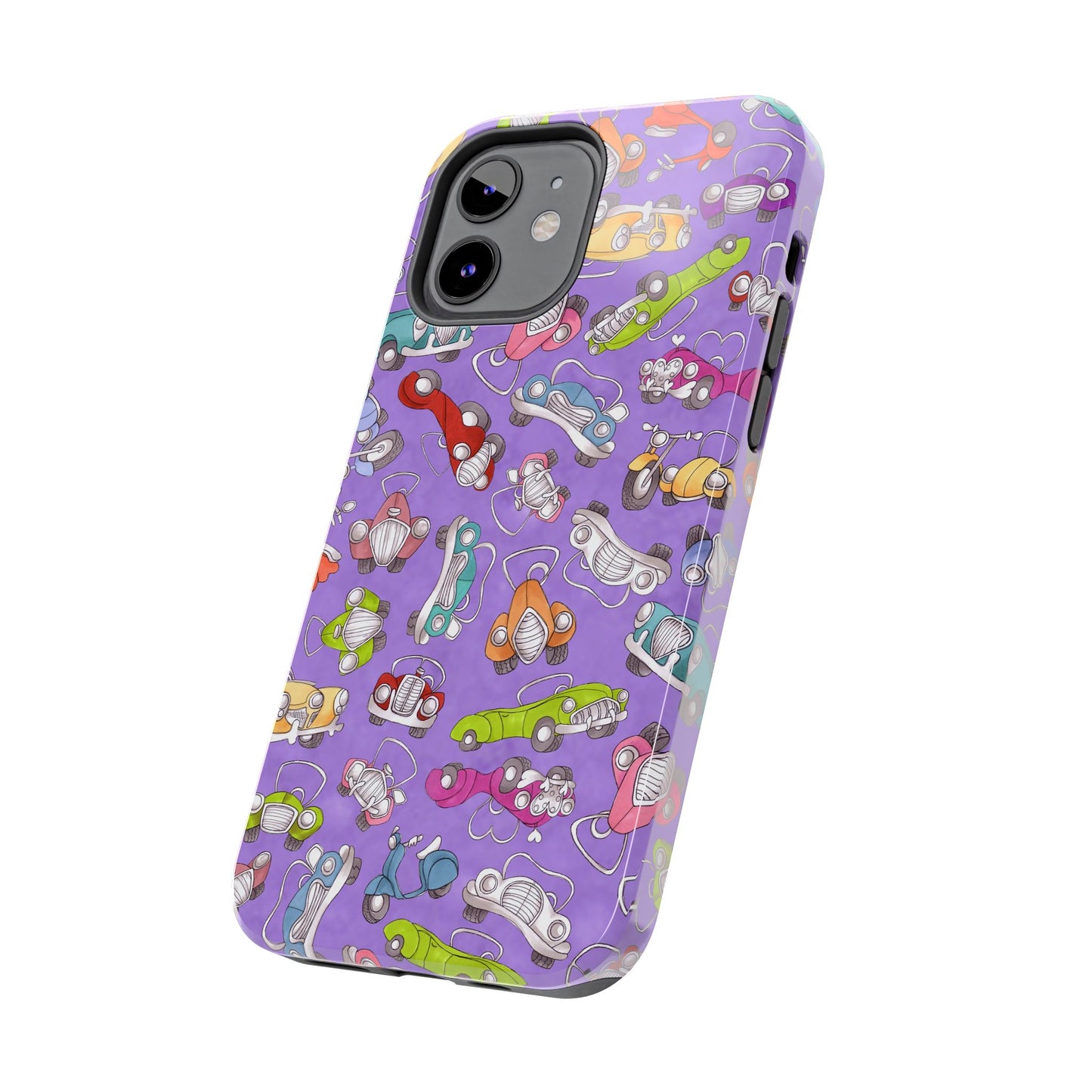 Pile Up Purple Phone Case
