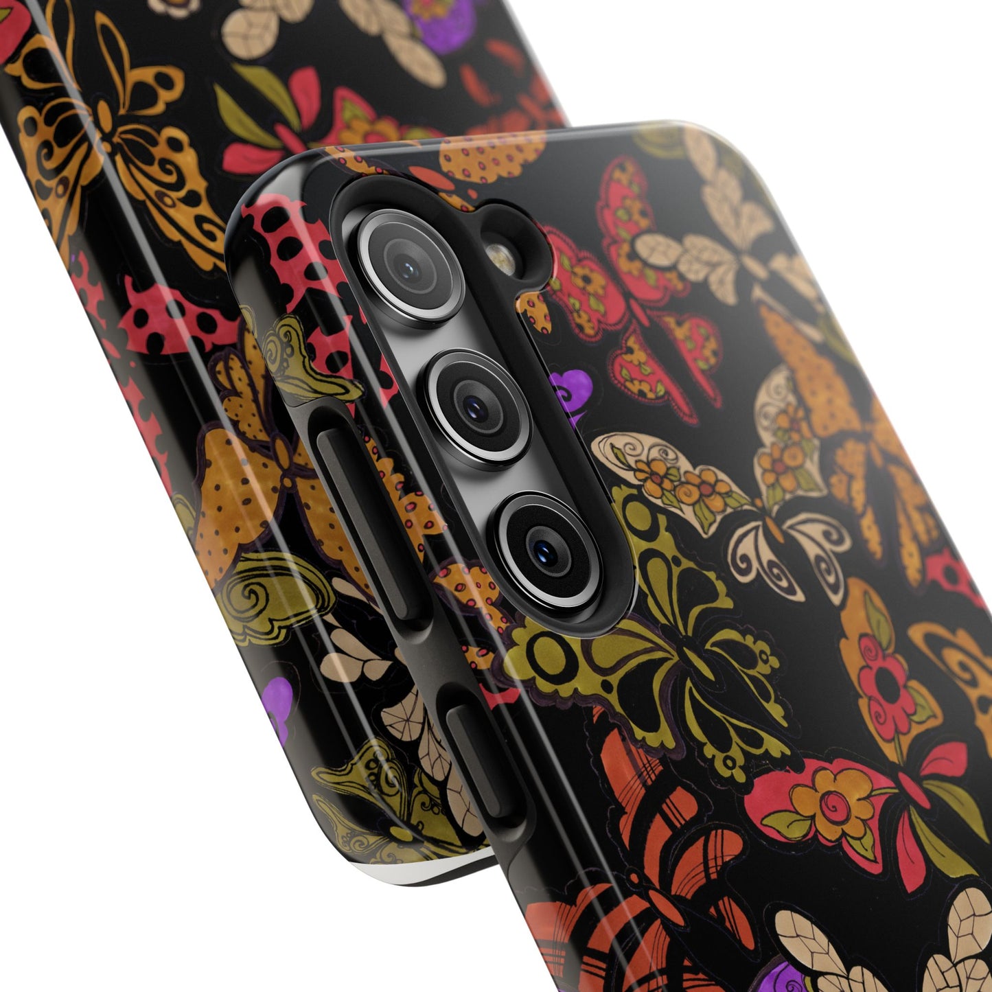 Flighty Black Phone Case