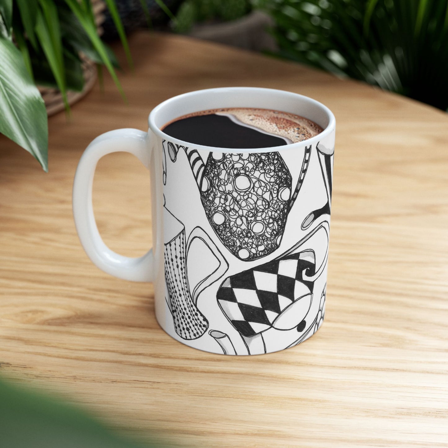 Coffee, Tea Anyone? White Cup