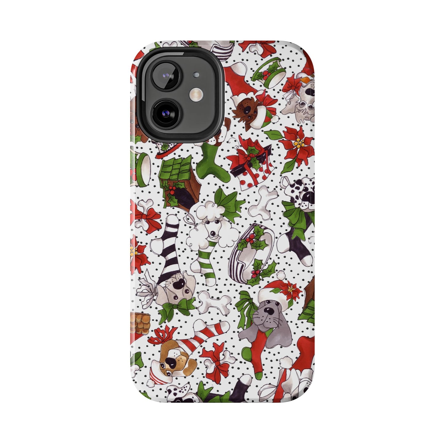 Holiday Fun Toss White Phone Case