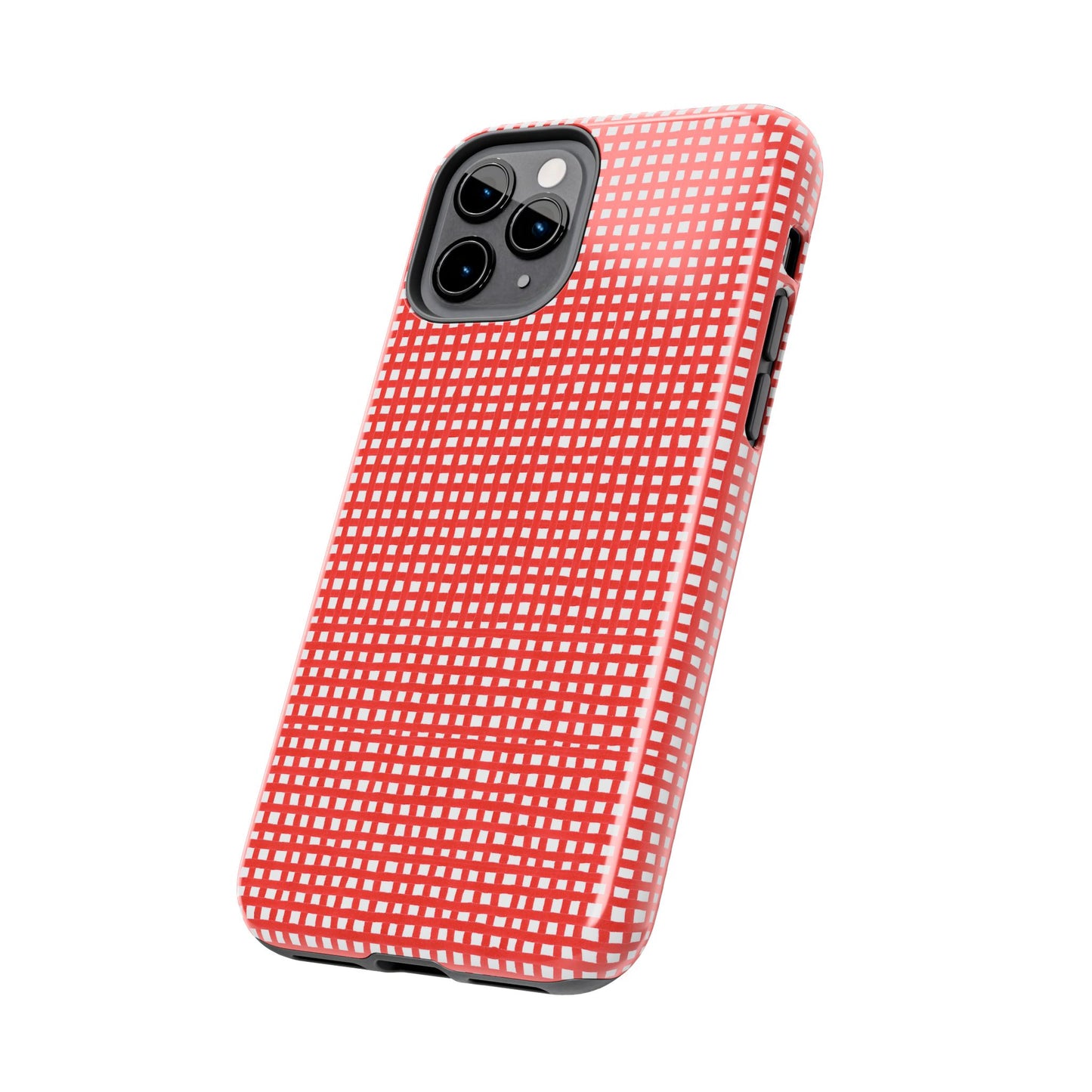Chipper Check Red Phone Case