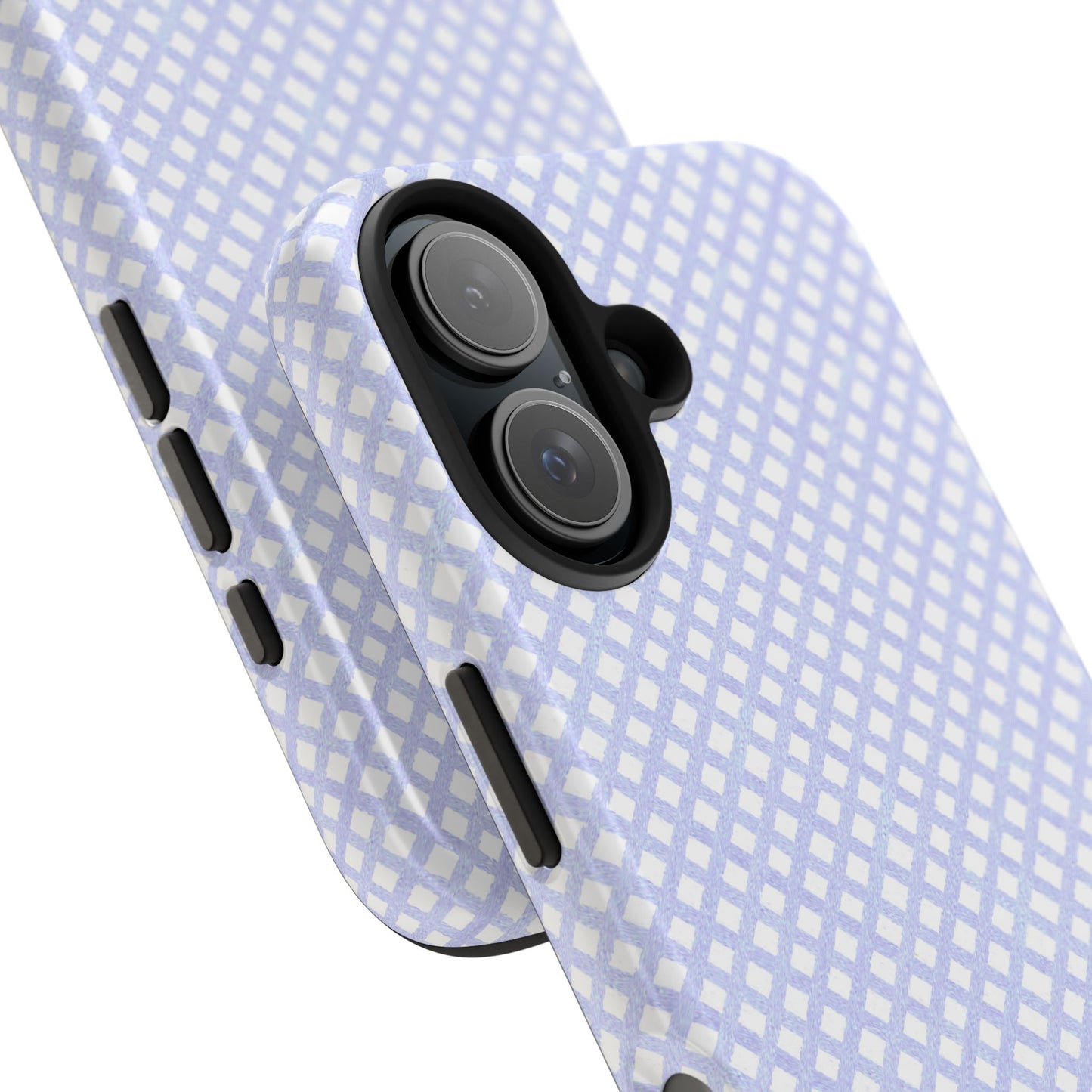 Bias Check Light Blue Phone Case