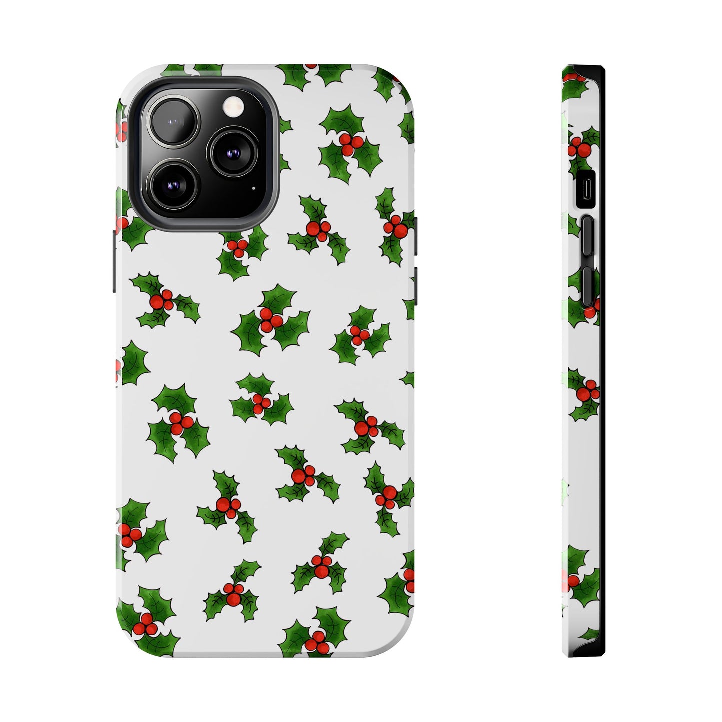 Lotsa Holly White Phone Case