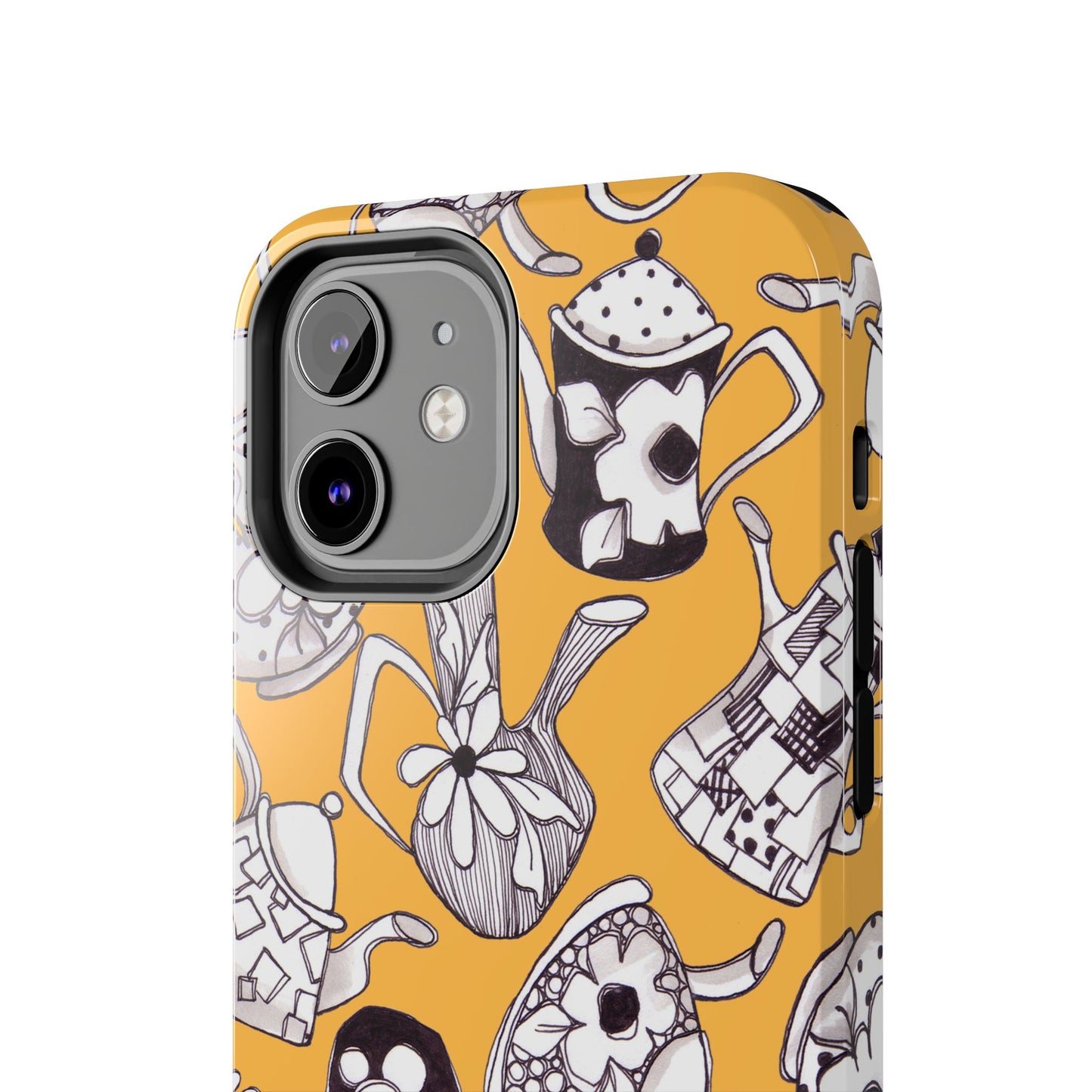 Fancy Pots Yellow Phone Case
