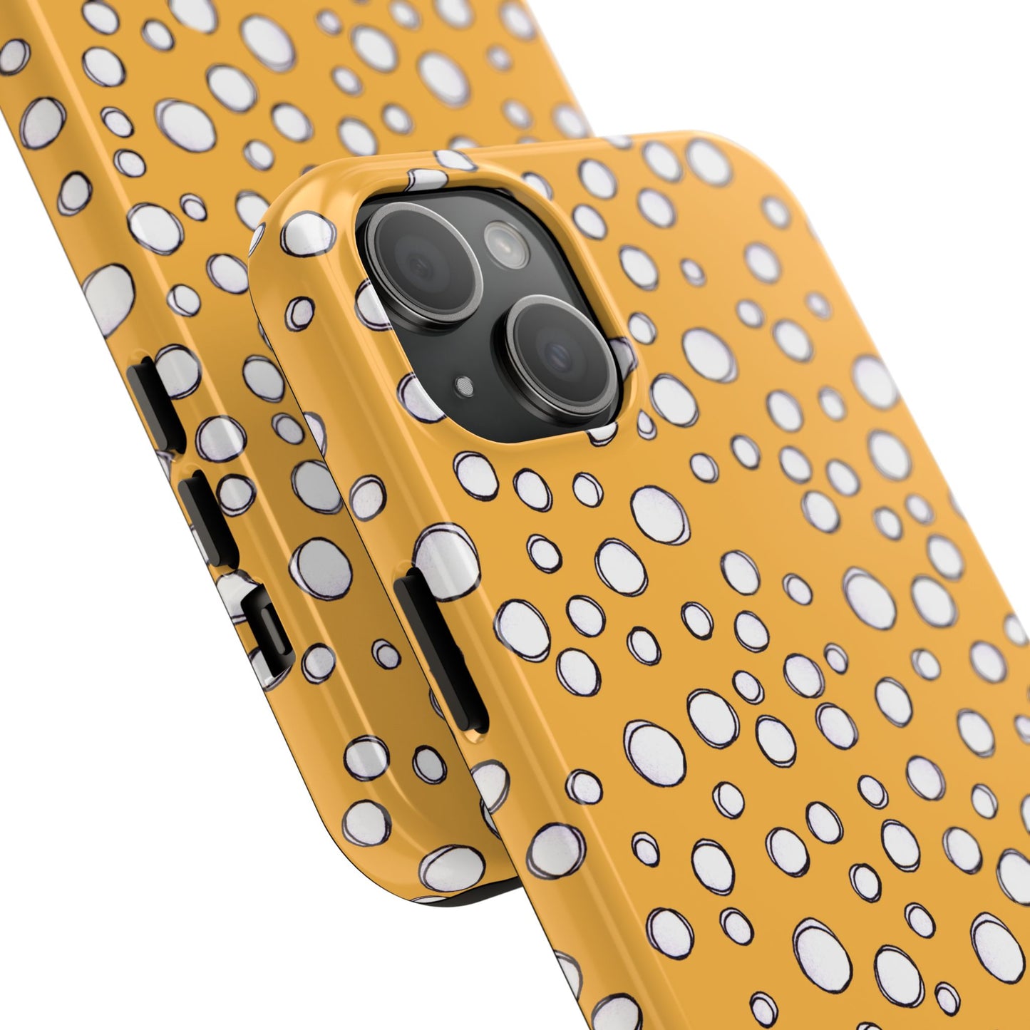 Pot Dots Yellow Phone Case