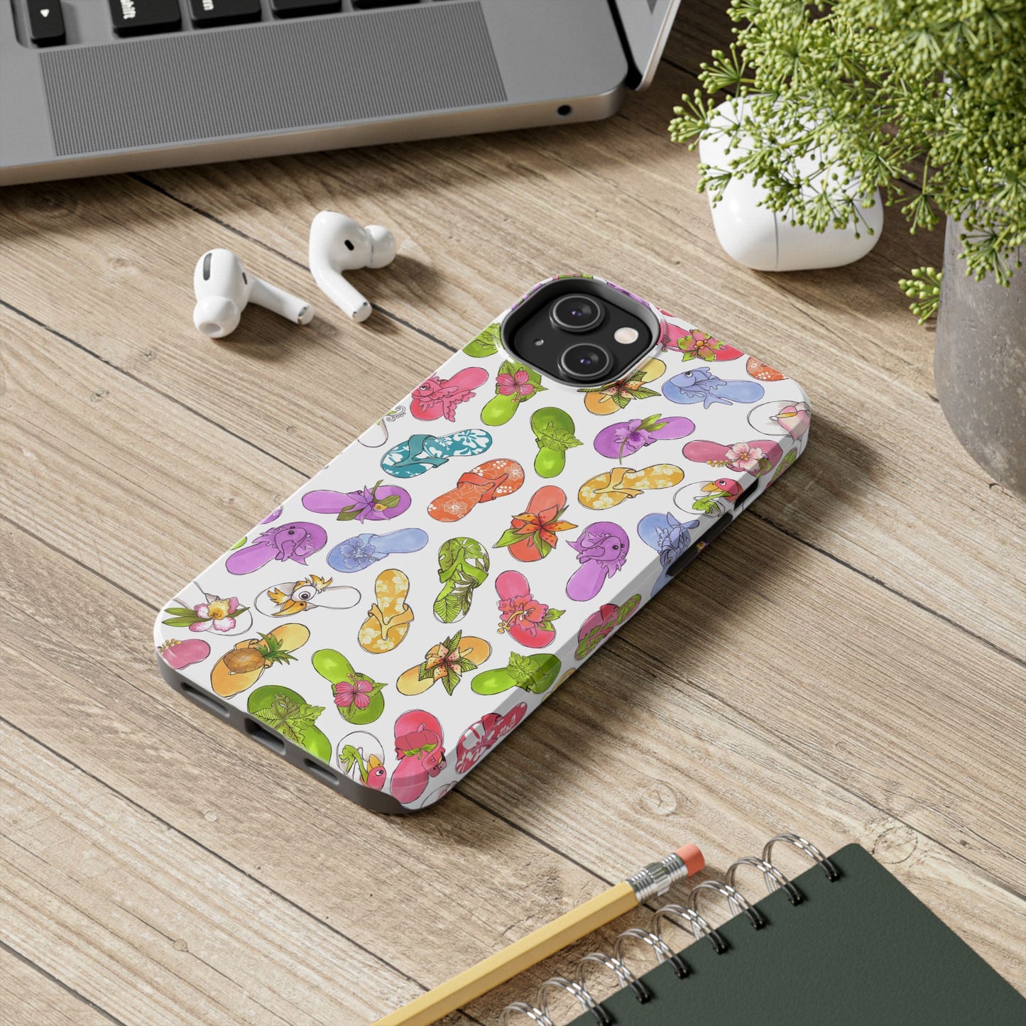 Fun Flops White Phone Case