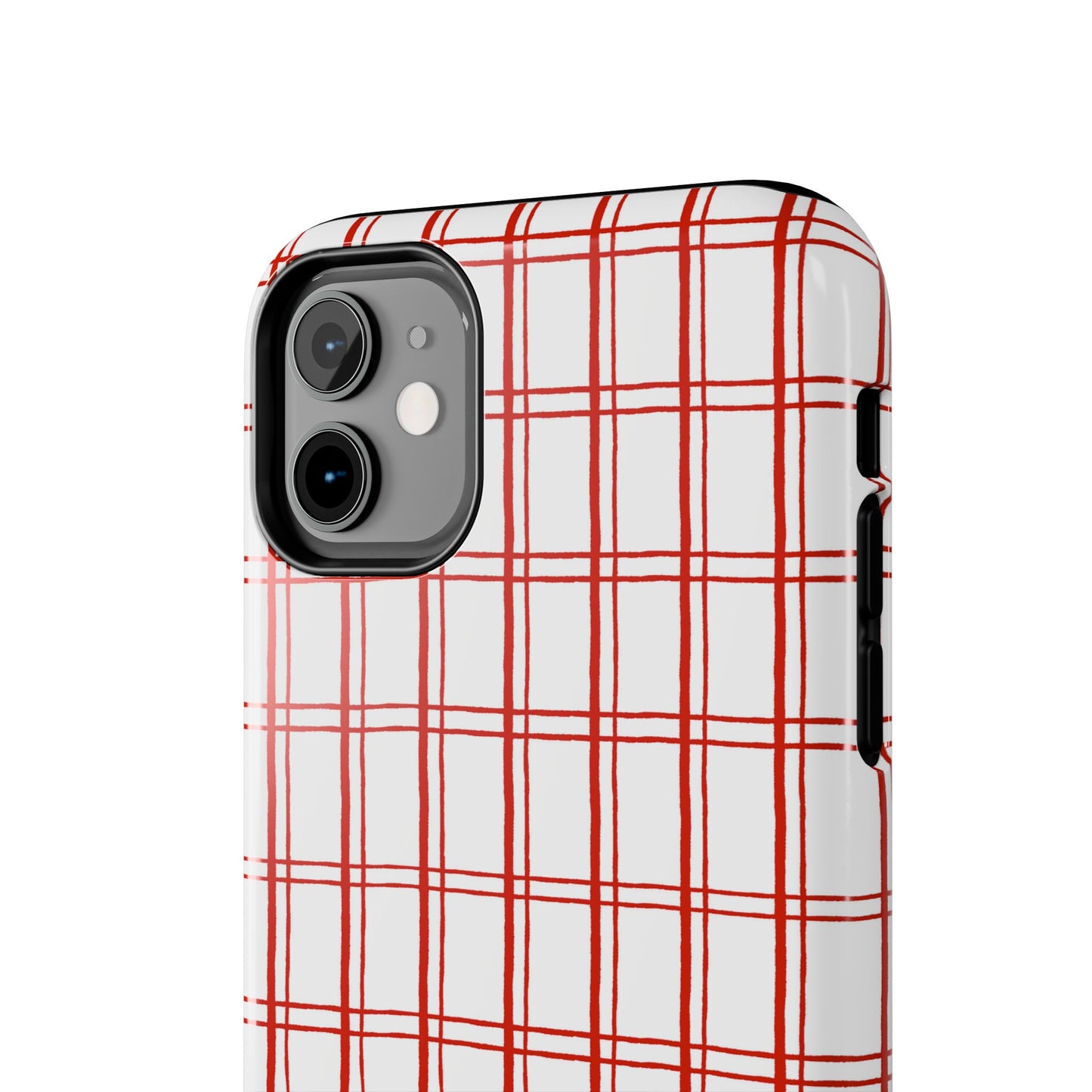 Kitchen Plaid White / Red Phone Case