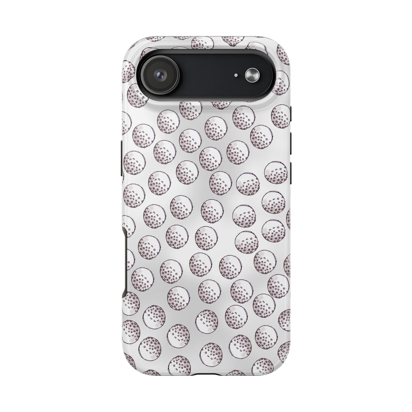 Ball Dots Gray Phone Case