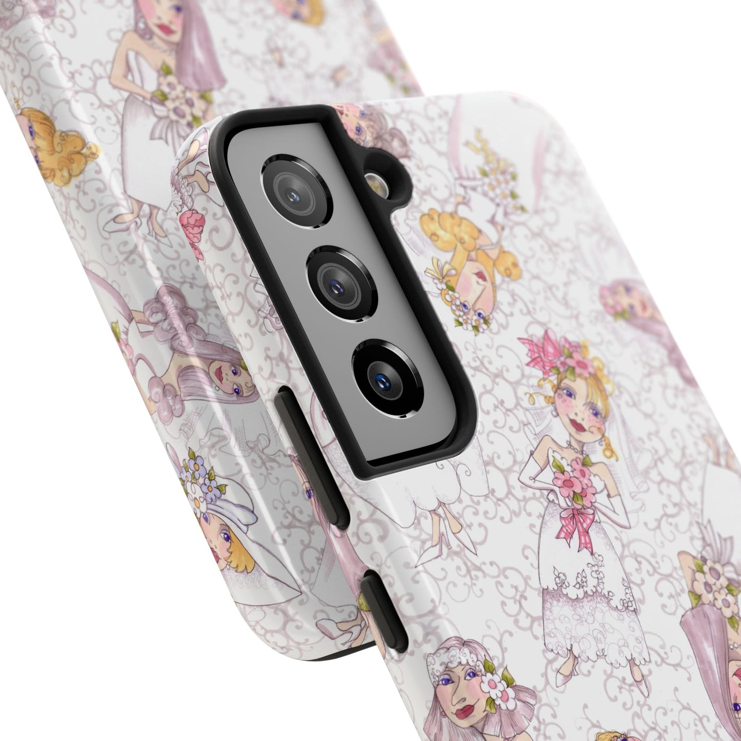 Bridal Scroll Phone Case