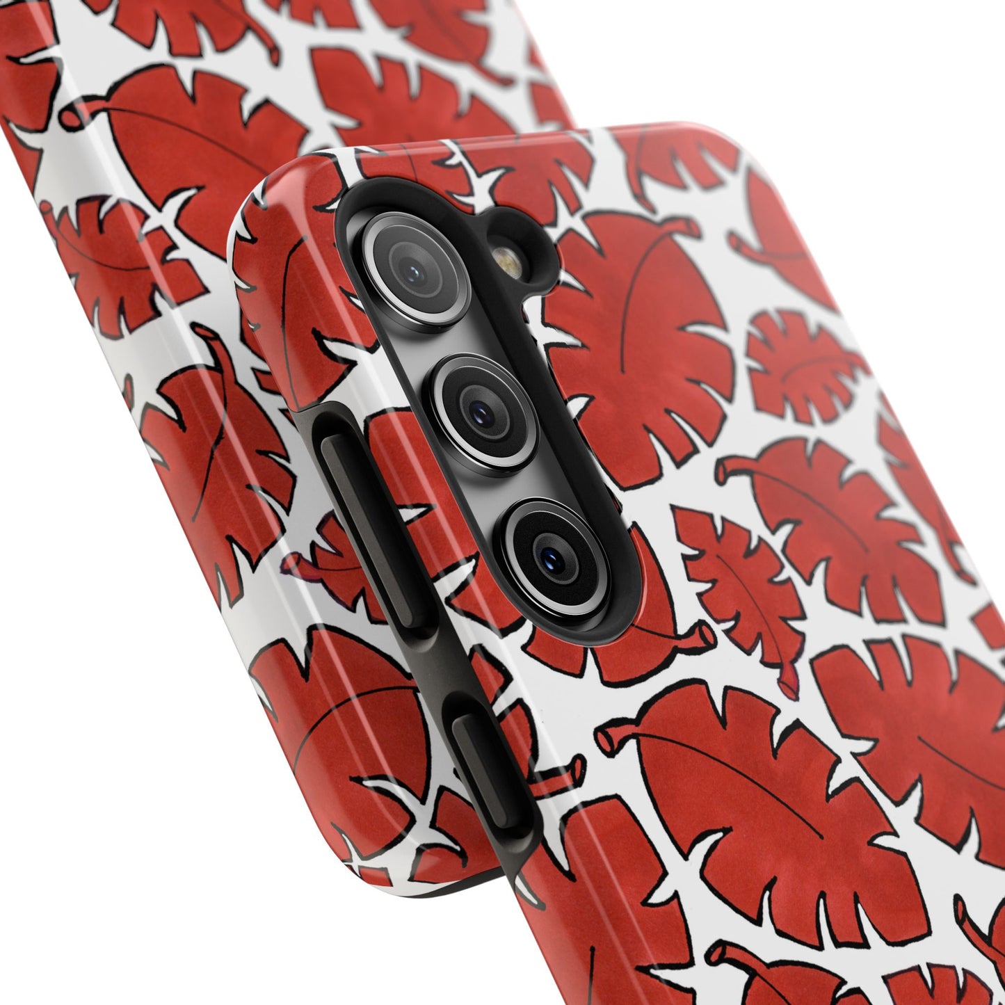 Red Bananas White Phone Case