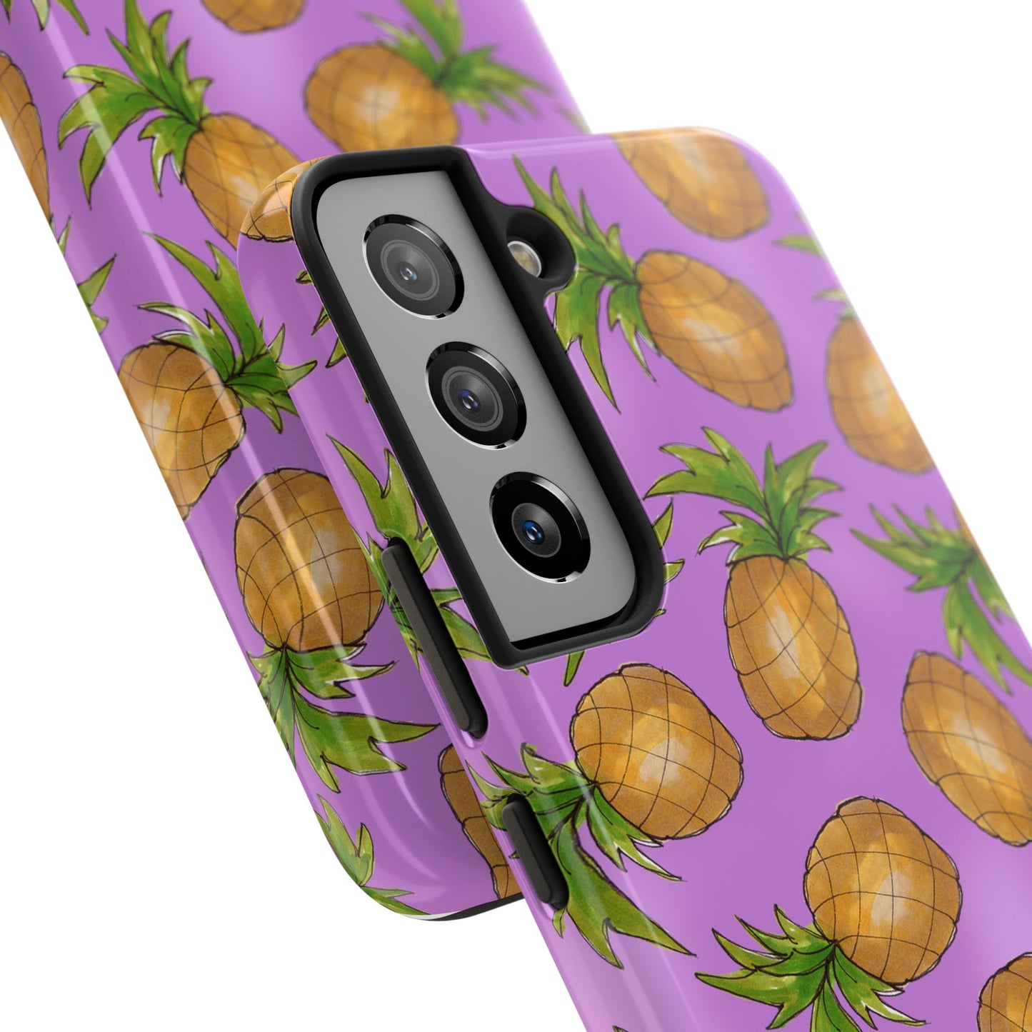 Pineapple Toss Lilac Phone Case