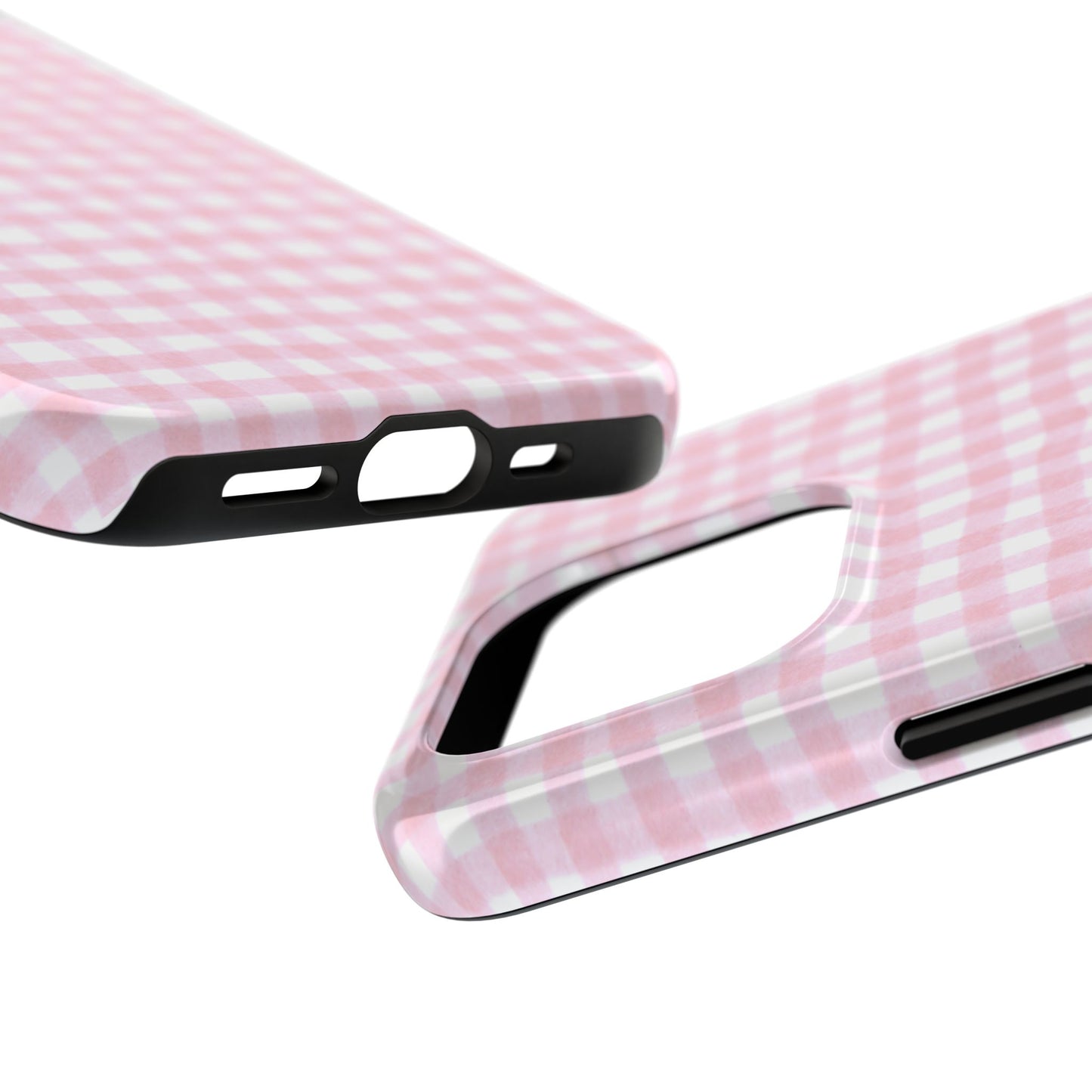 Wonky Chipper Check Pink Phone Case
