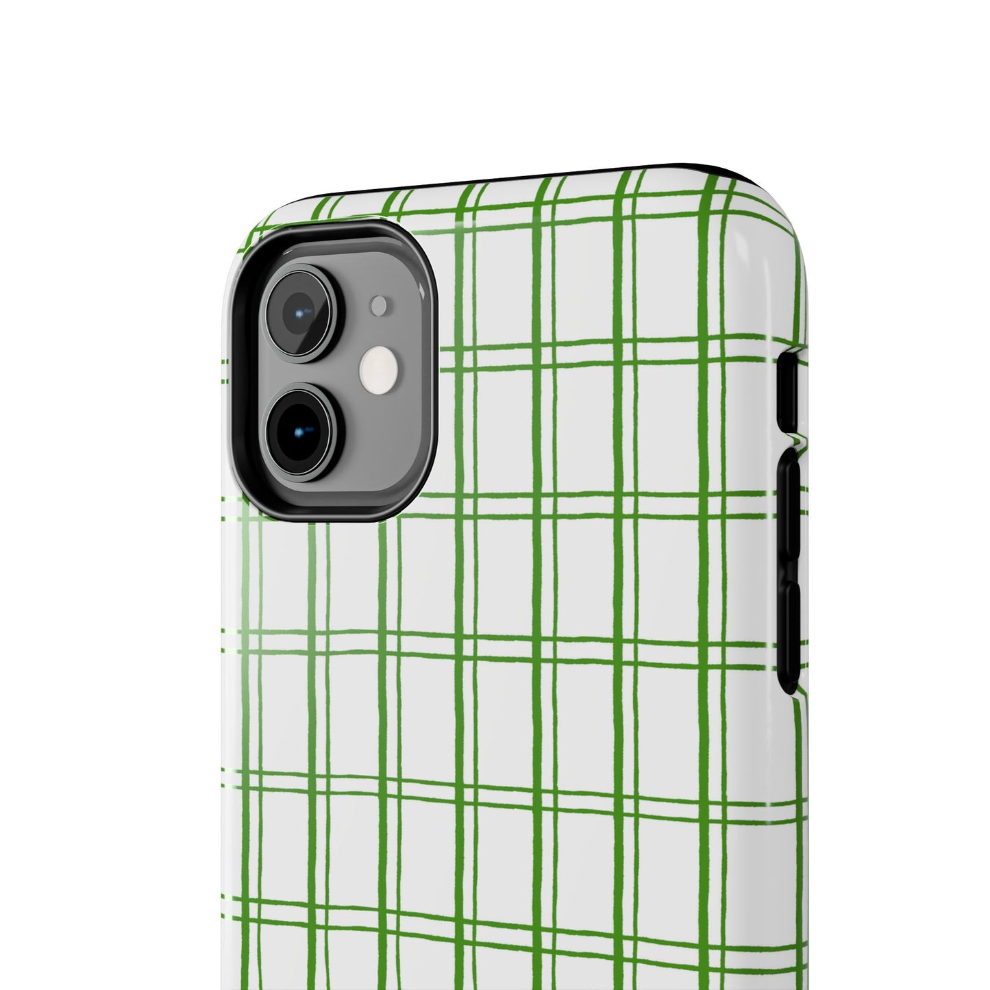 Kitchen Plaid White / Green Phone Case