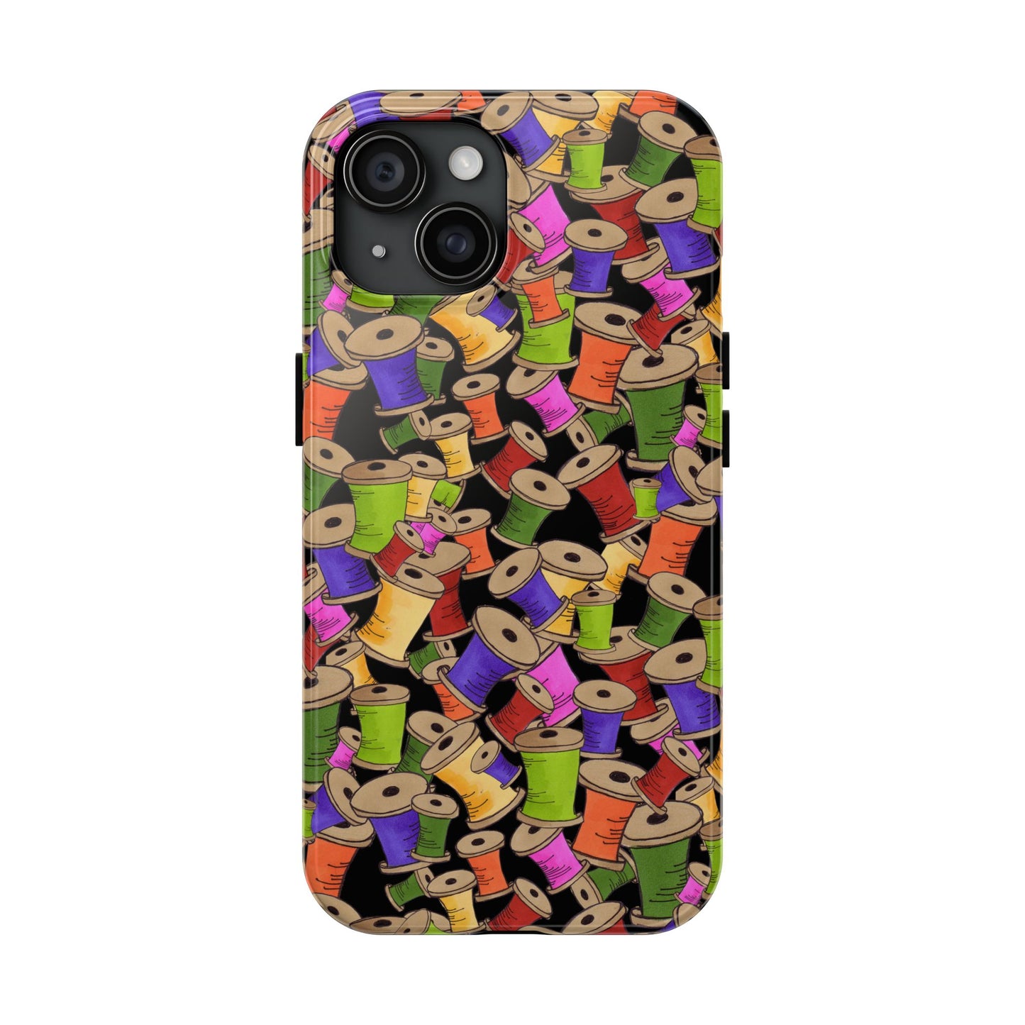 Spoolopoly Black Phone Case