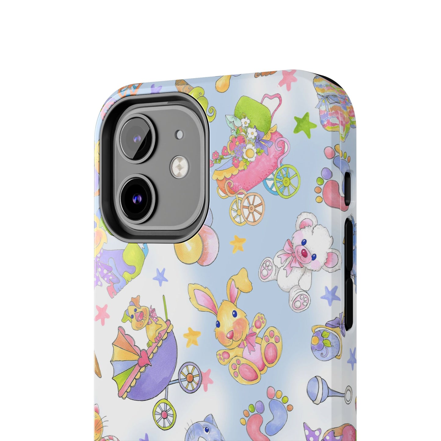 Busy Baby Blue Sky Phone Case