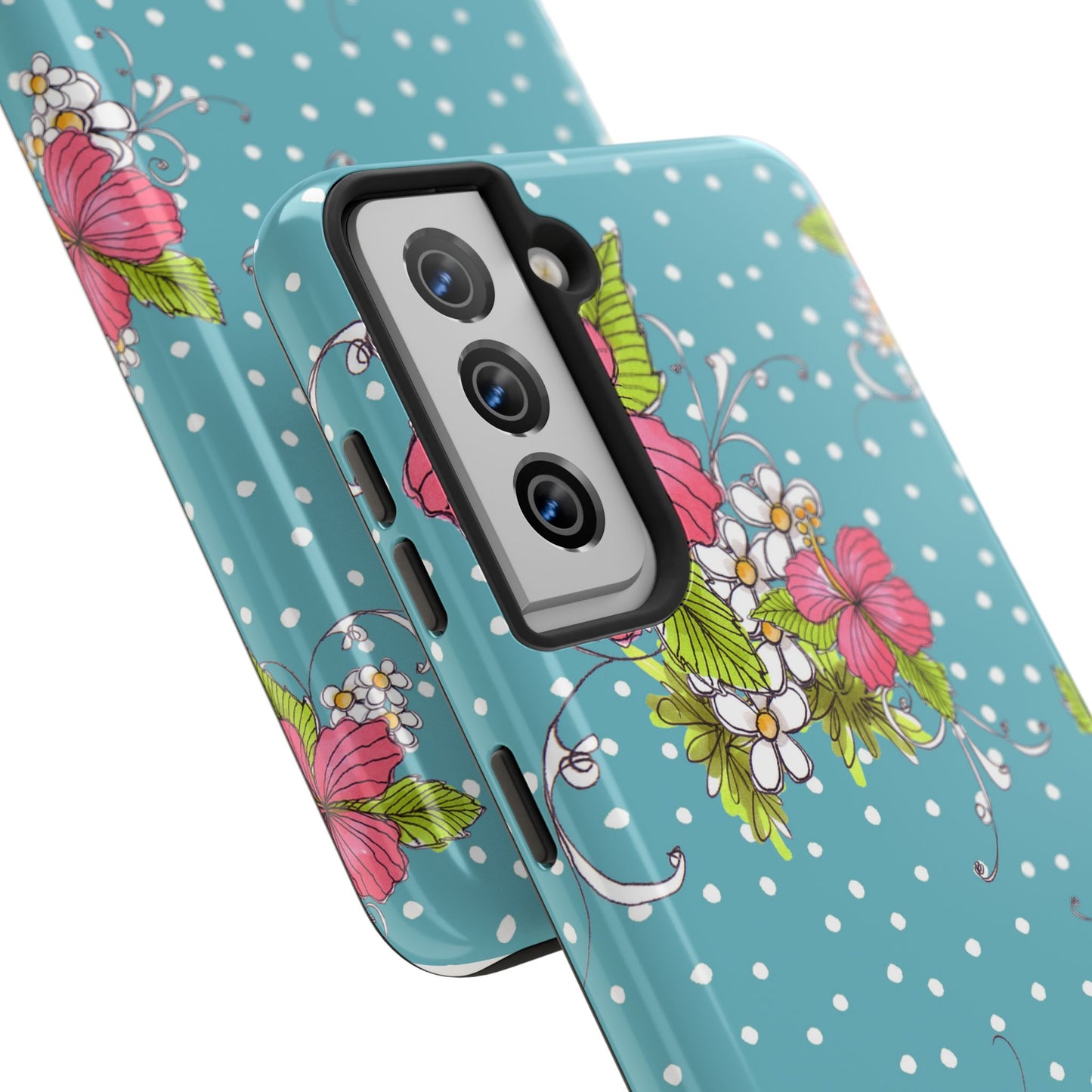 Lady Luau Turquoise Phone Case