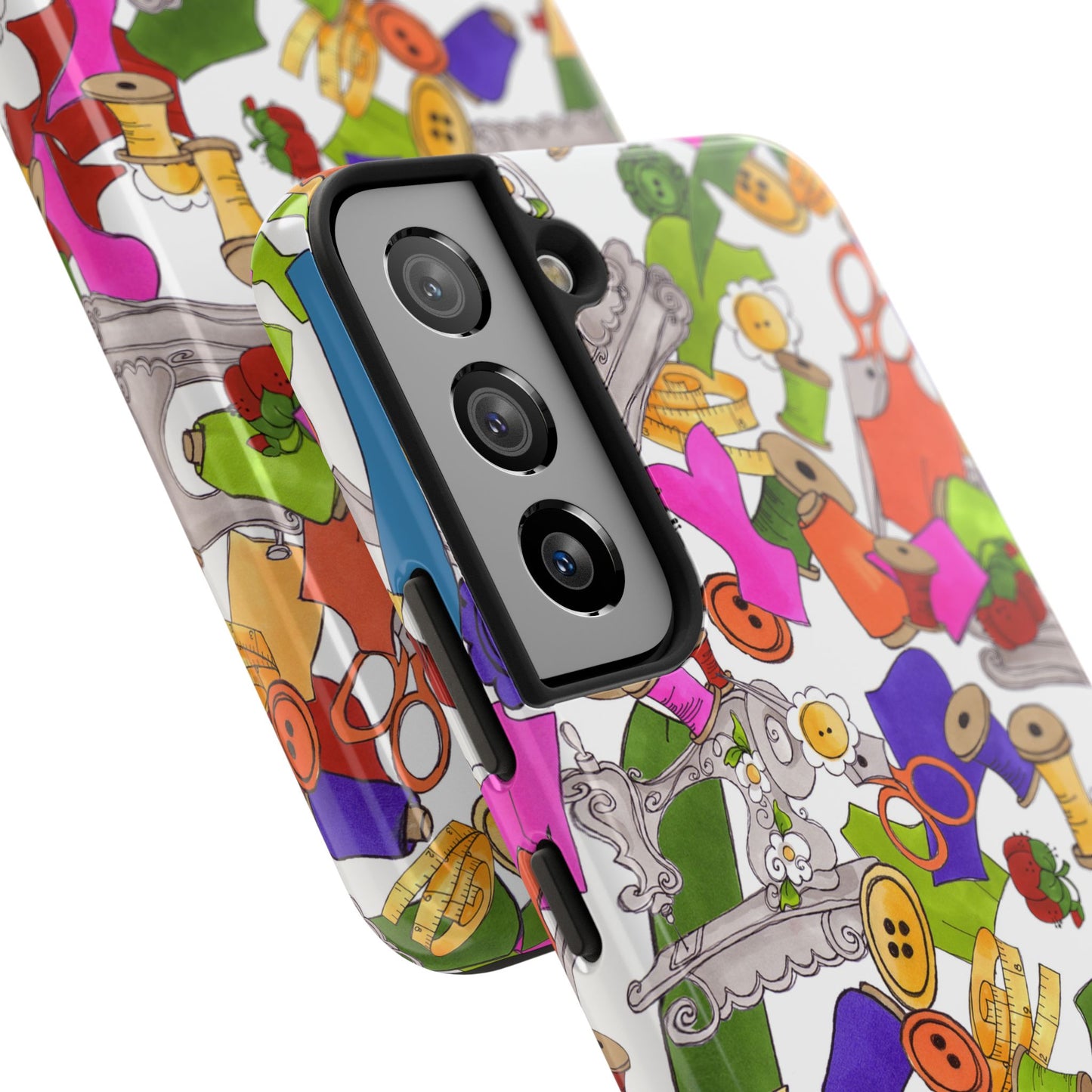 Kaleidasew White Phone Case