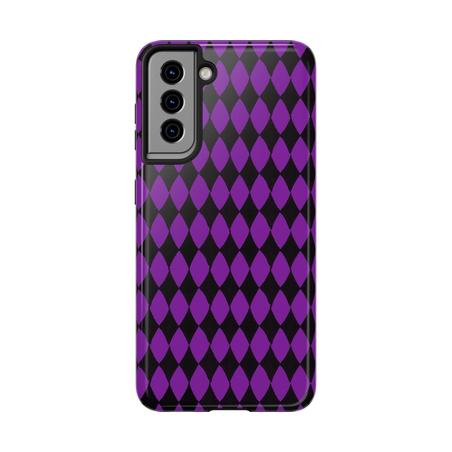 Diamond Purple / Black Phone Case