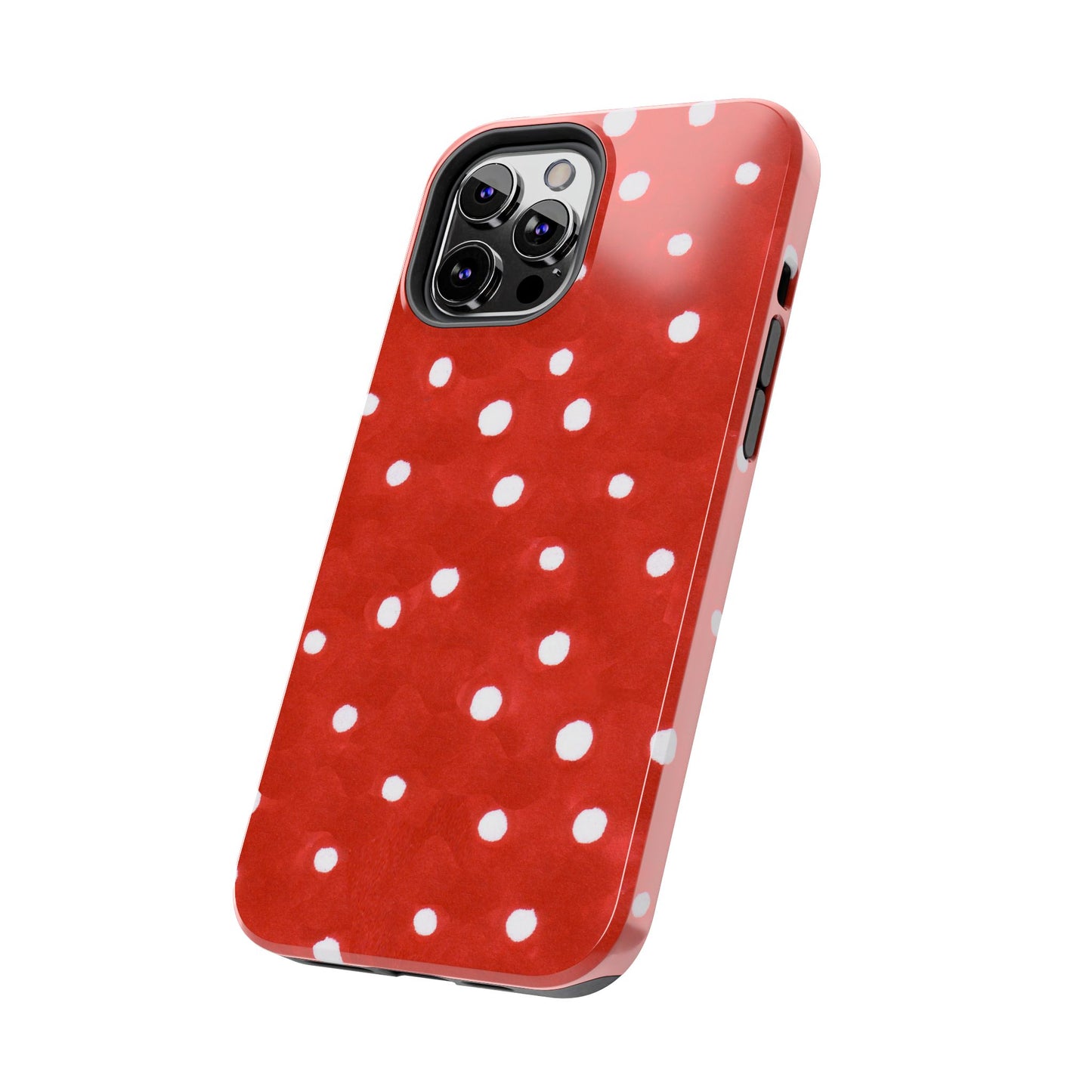 Dots Red Phone Case
