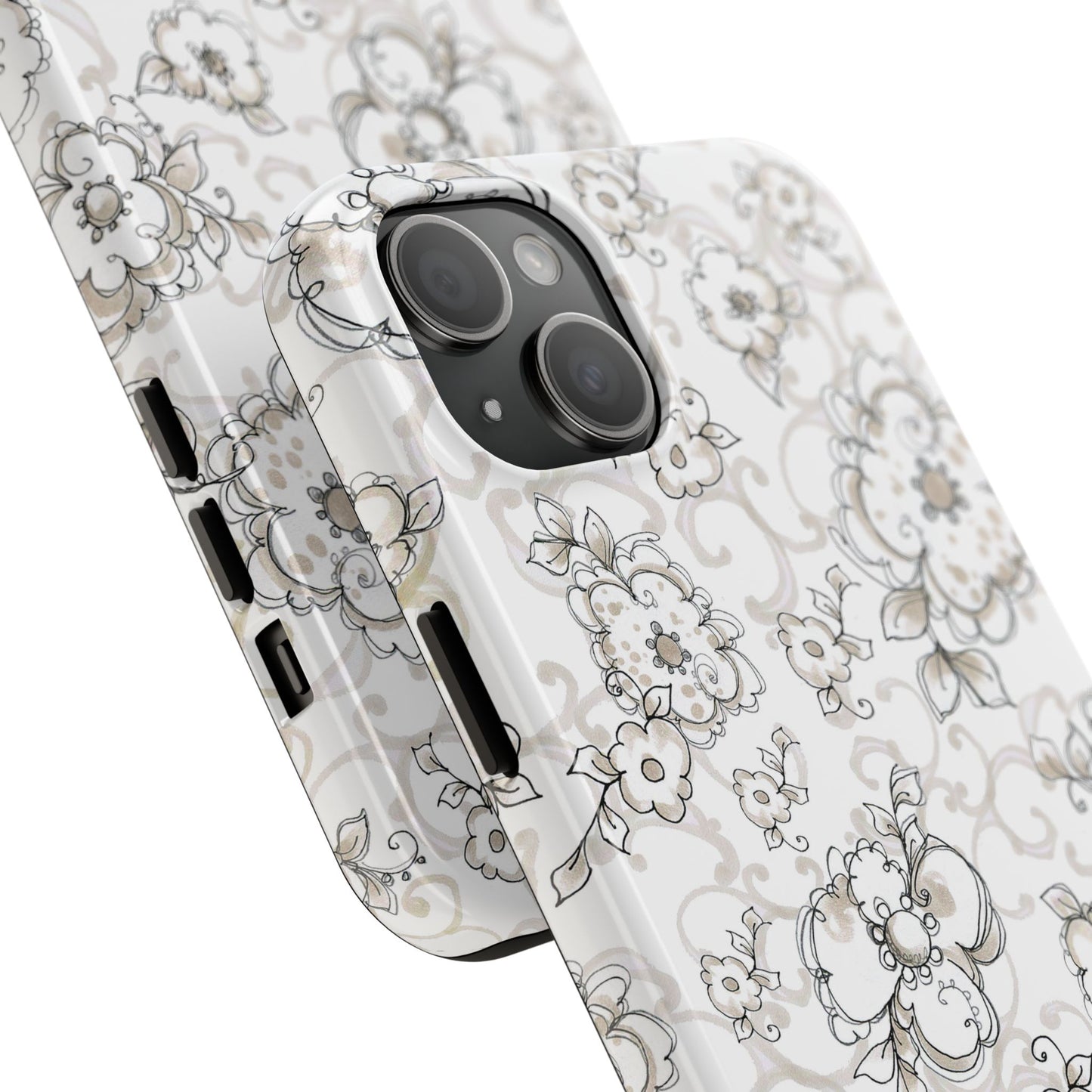 Angel Flowers Phone Case