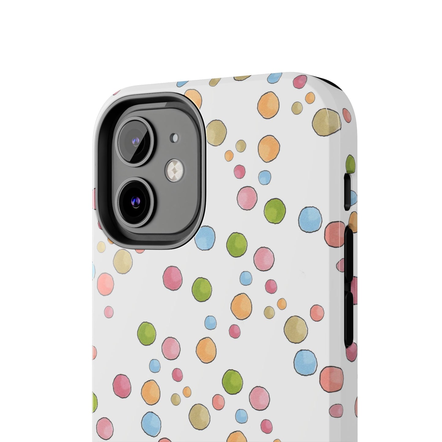 Clown Dots White Phone Case