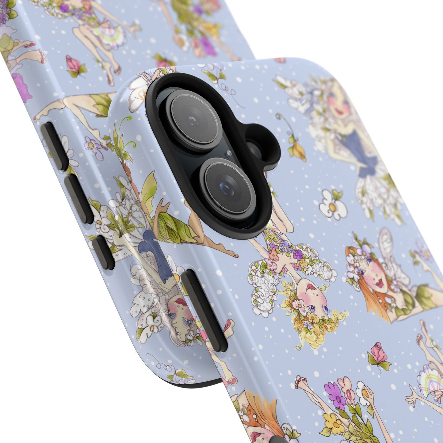 Tossed Fairies Blue Phone Case