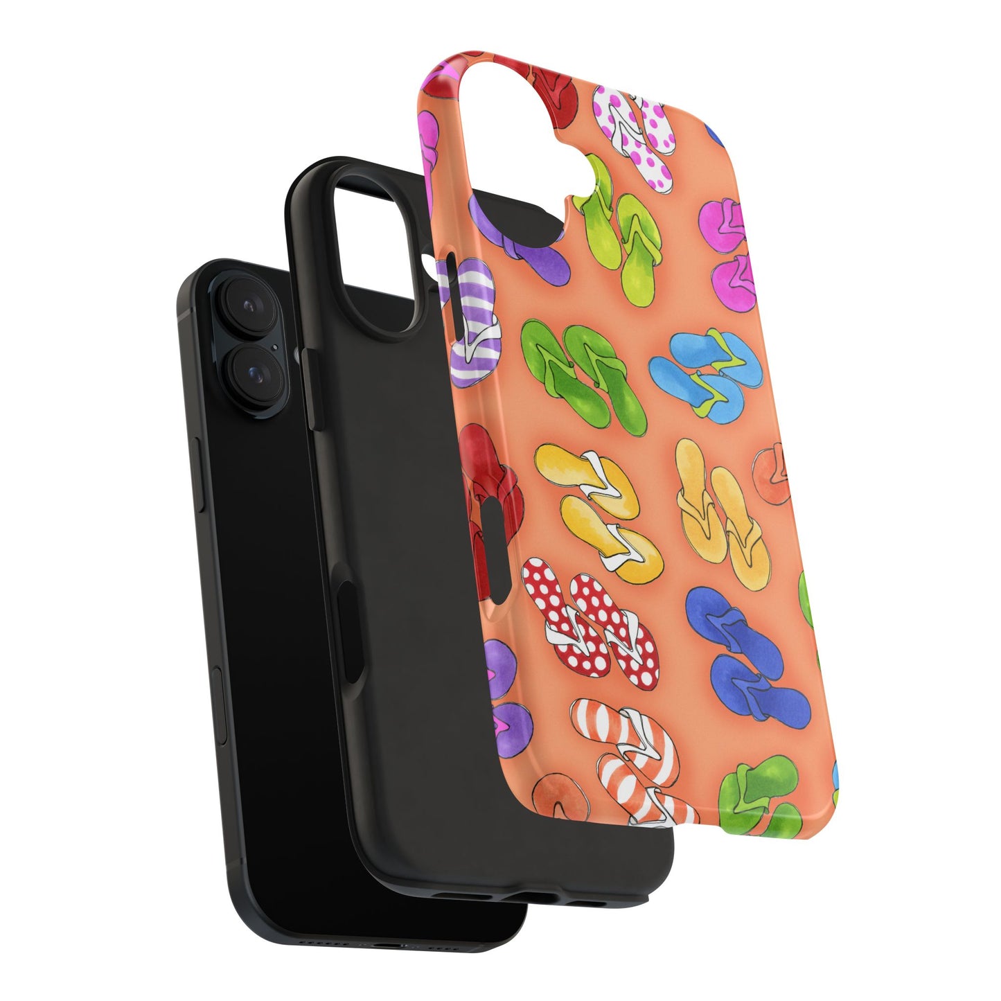 Fun Flops Orange Phone Case