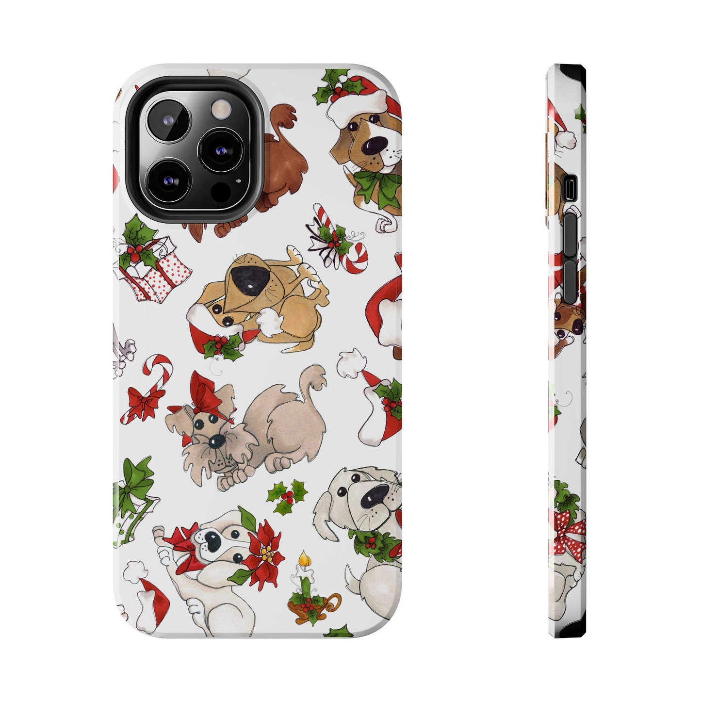 Doggie Toss White Phone Case