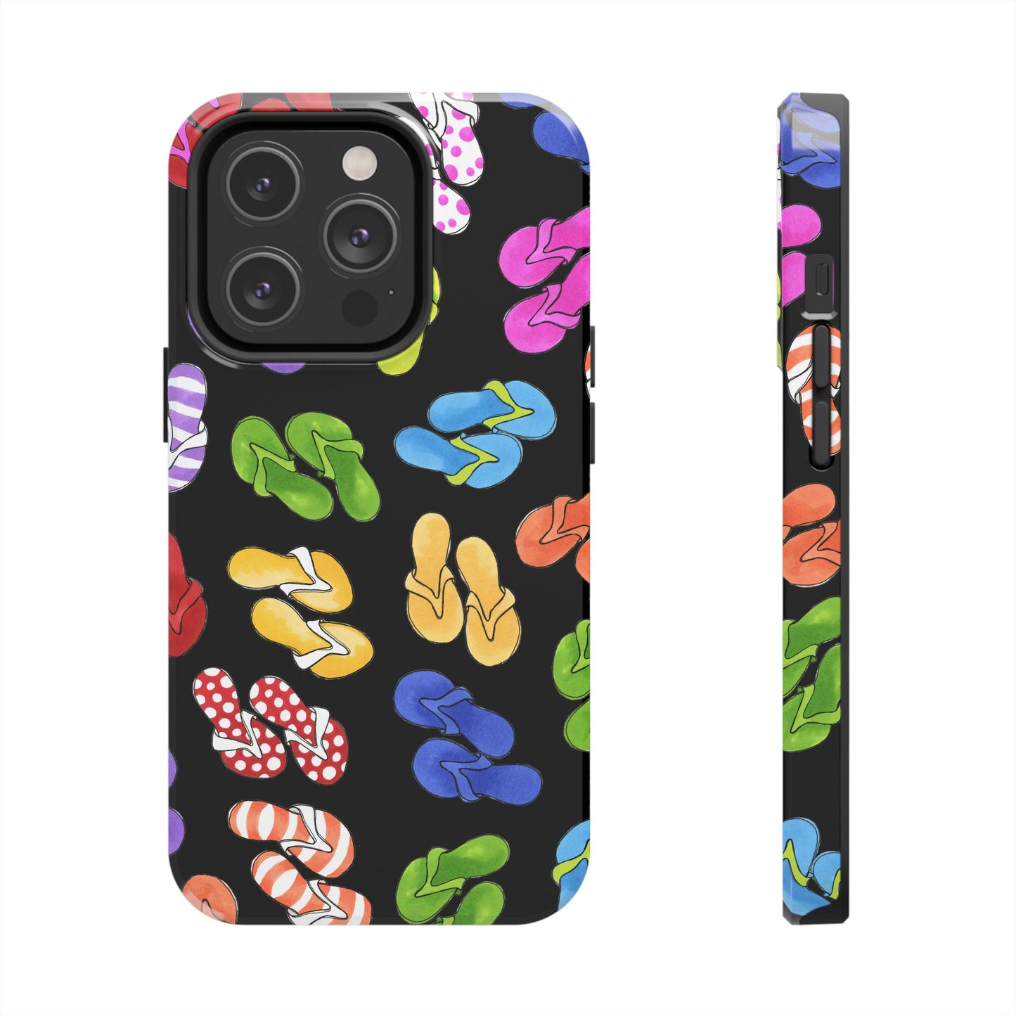 Fun Flops Black Phone Case