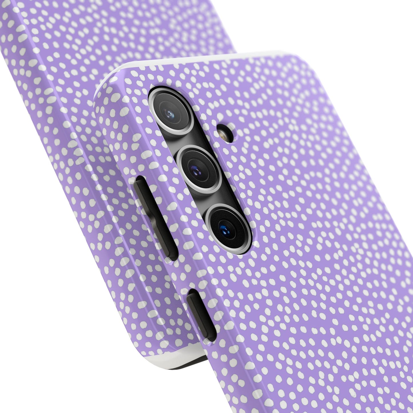 Bitty Dots Lilac / White Phone Case