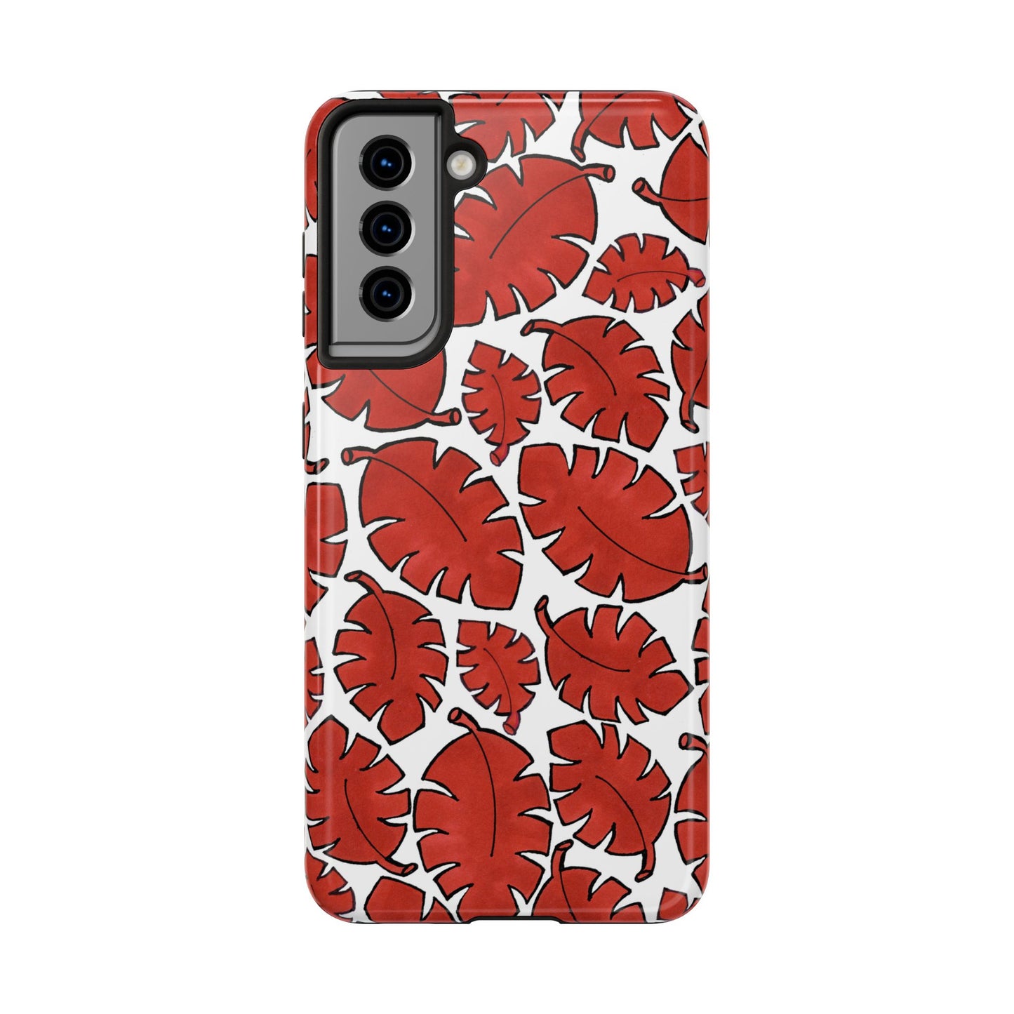 Red Bananas White Phone Case