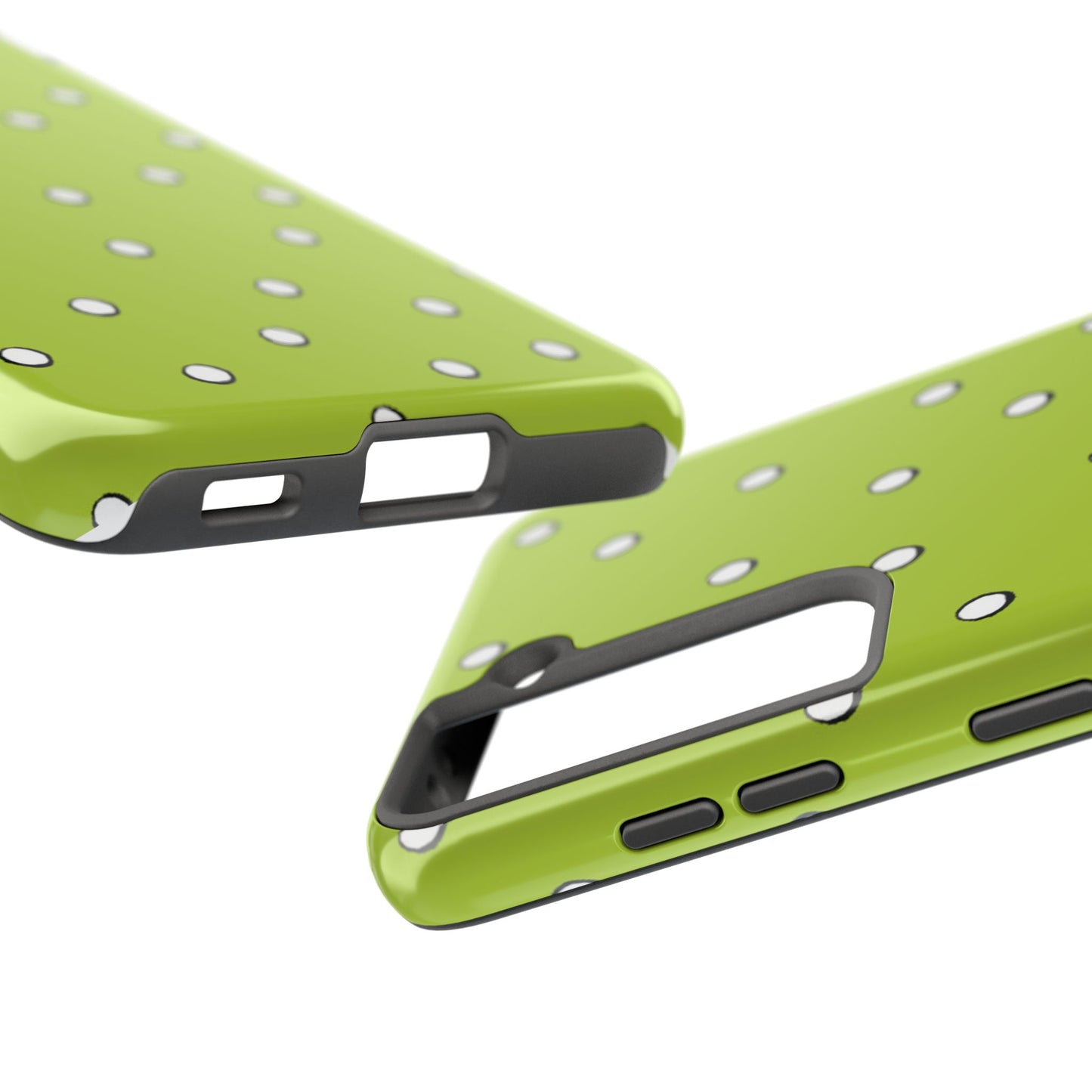 Lime Dots Phone Case