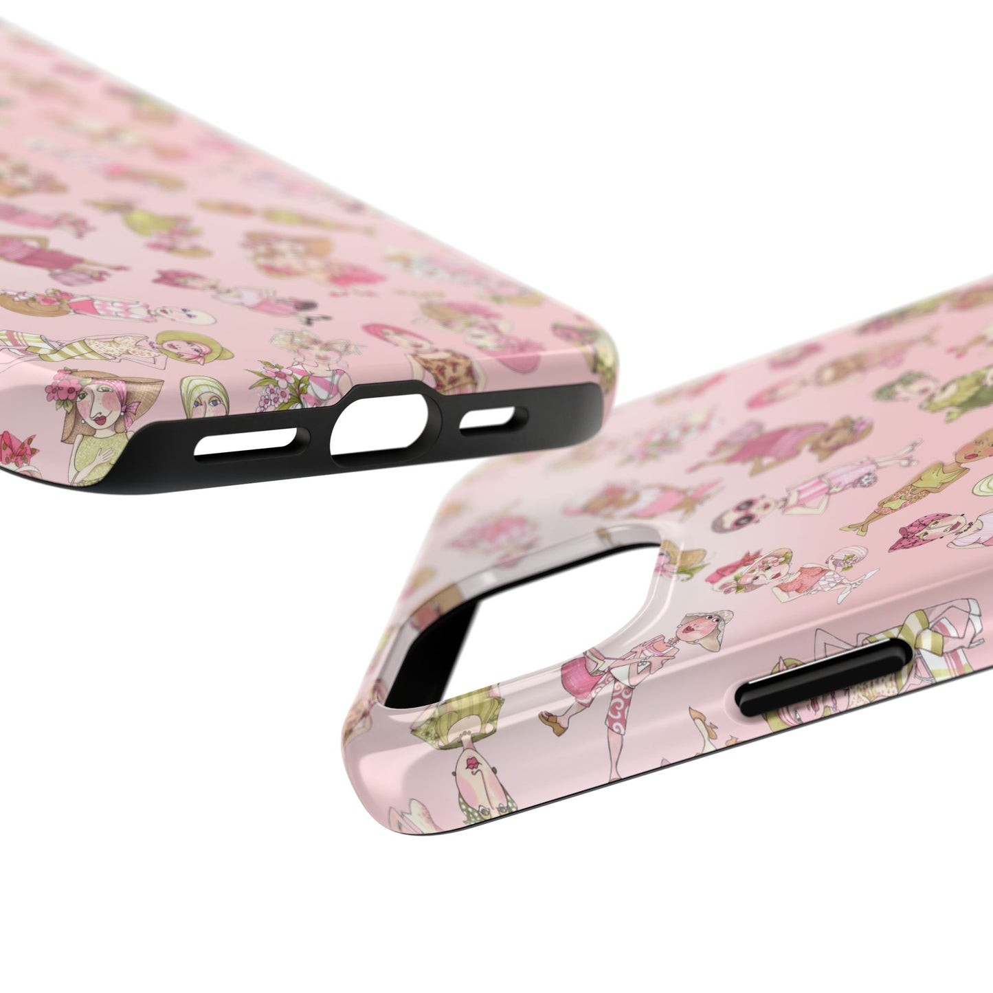 Tossed Ladies Pink Phone Case