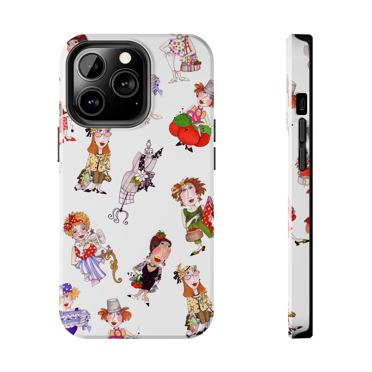 Sewphisticates White Phone Case