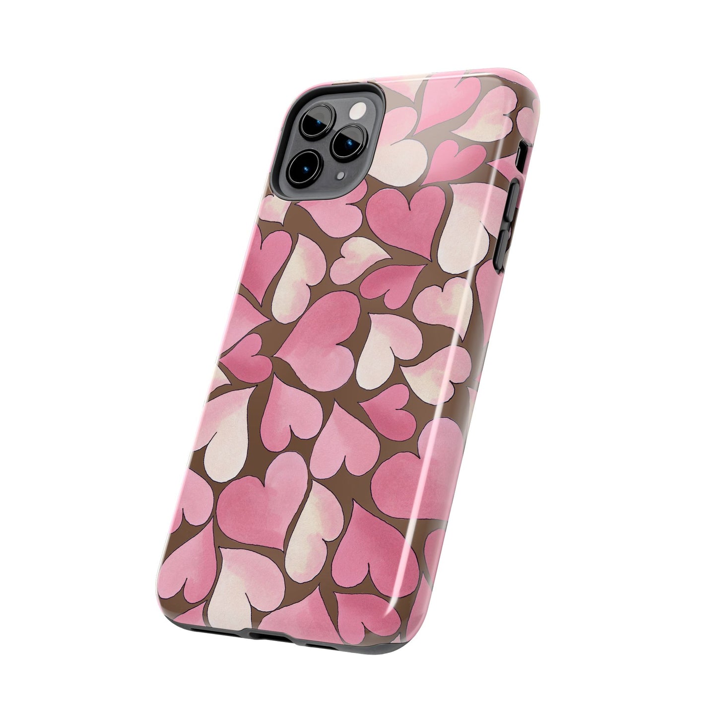 Hearts Chocolate Phone Case