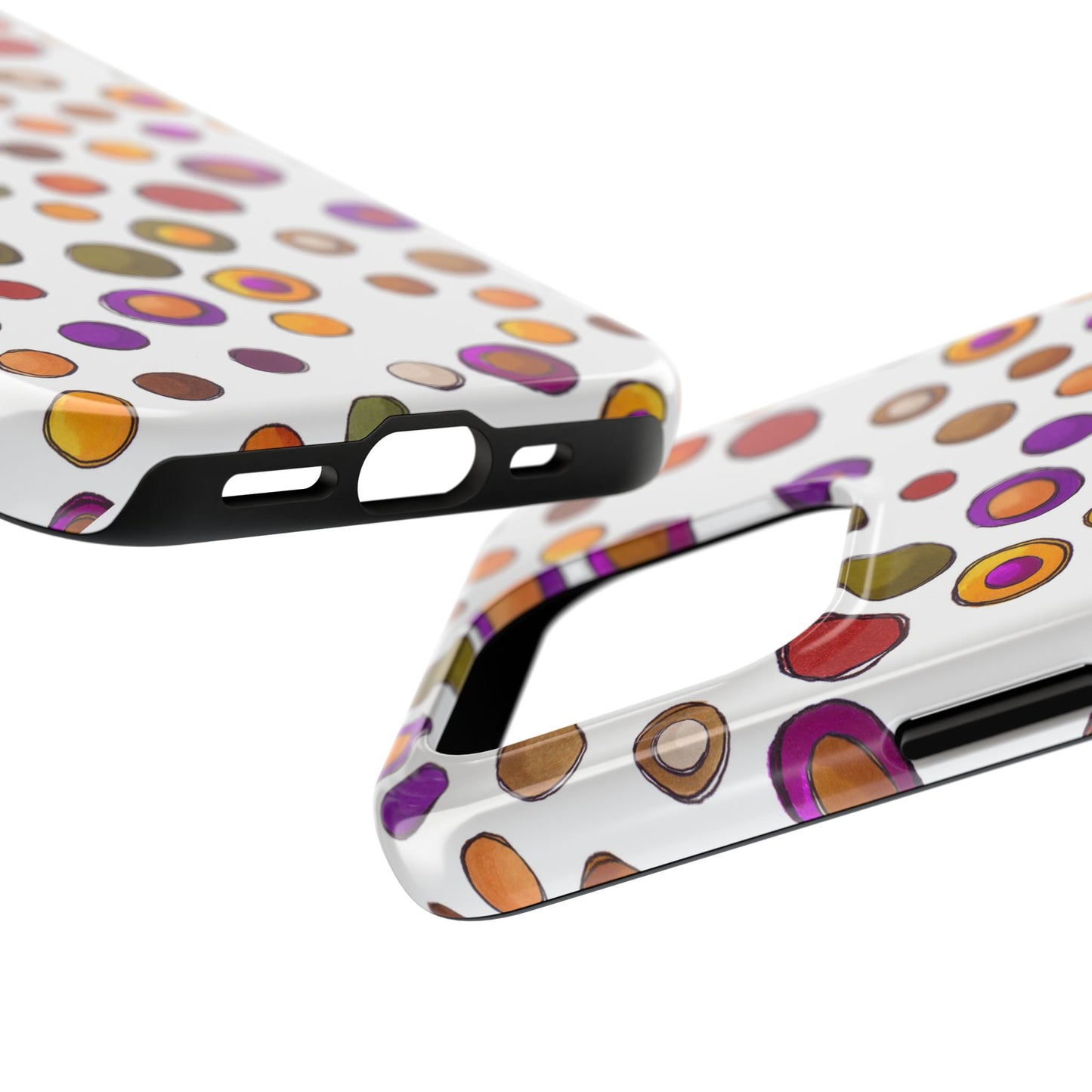 Sesame Dot White Phone Case