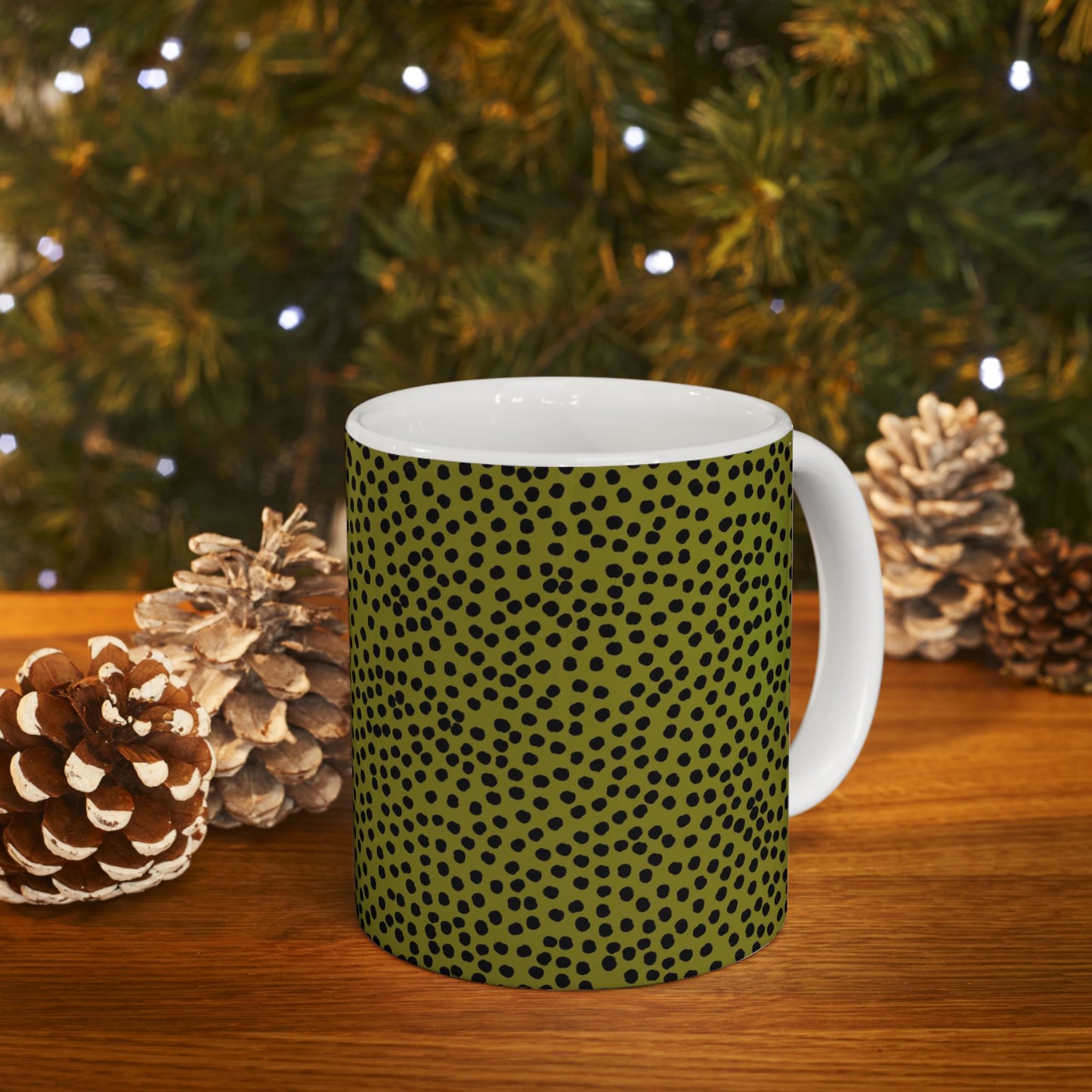 Bitty Dots Olive Cup
