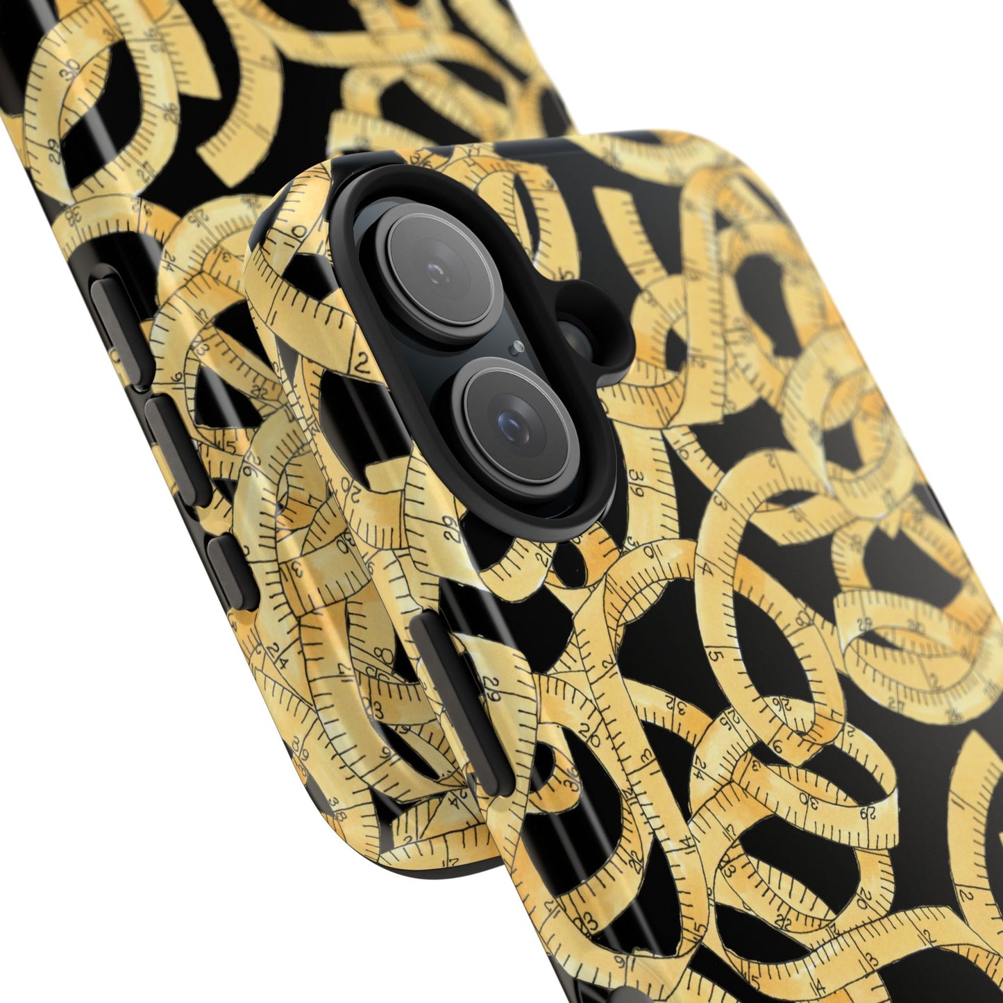 Tape Tangle Black Phone Case