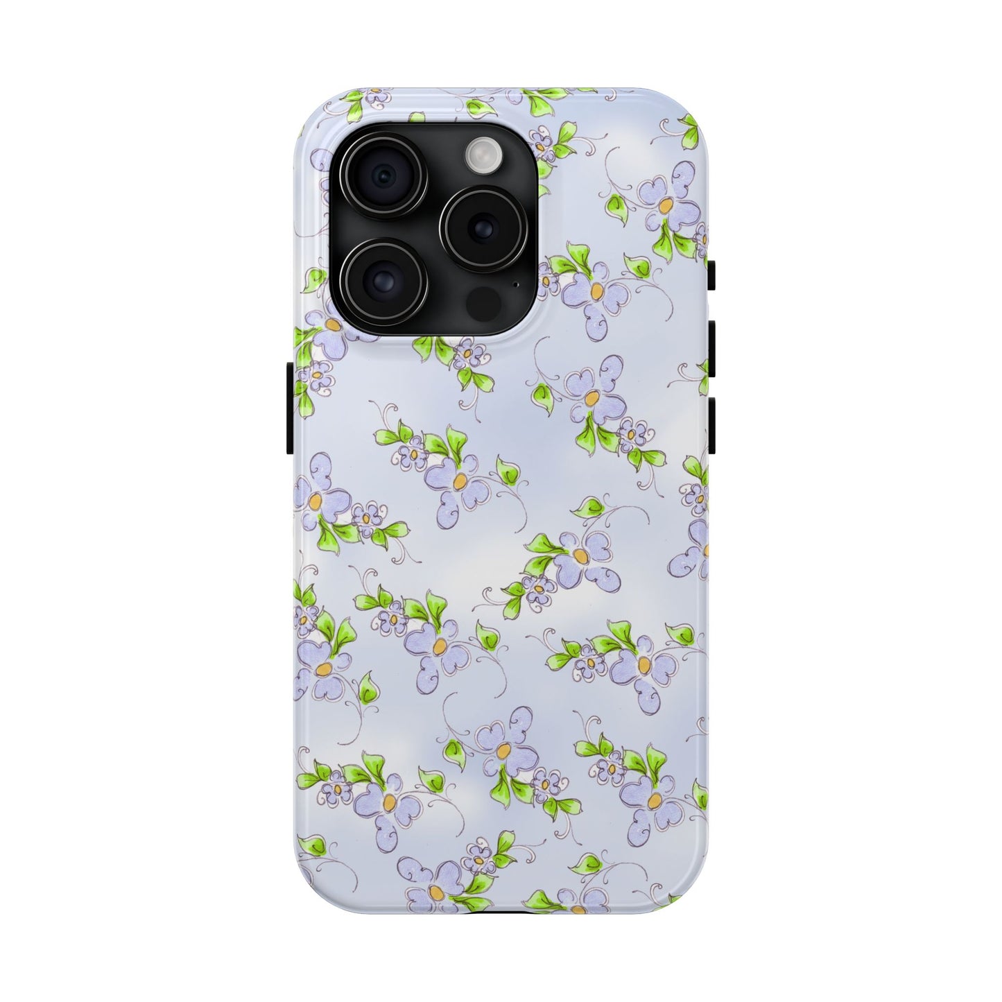 Forget Me Knots Blue Phone Case