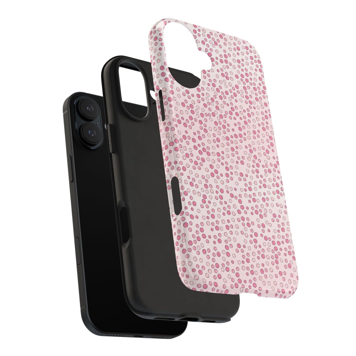Water Spot Pink / Pink Phone Case
