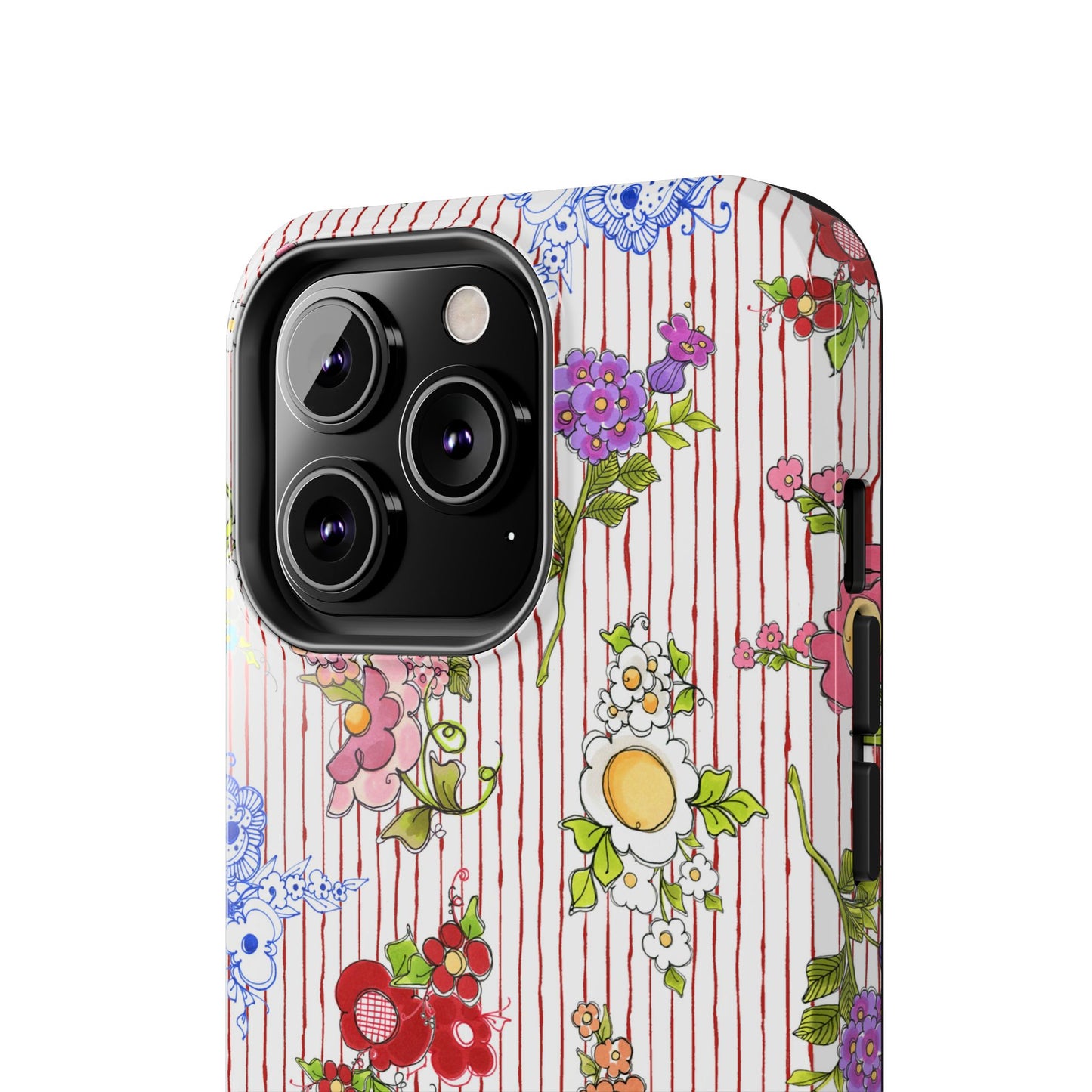 Mixed Bouquets Red / White Phone Case