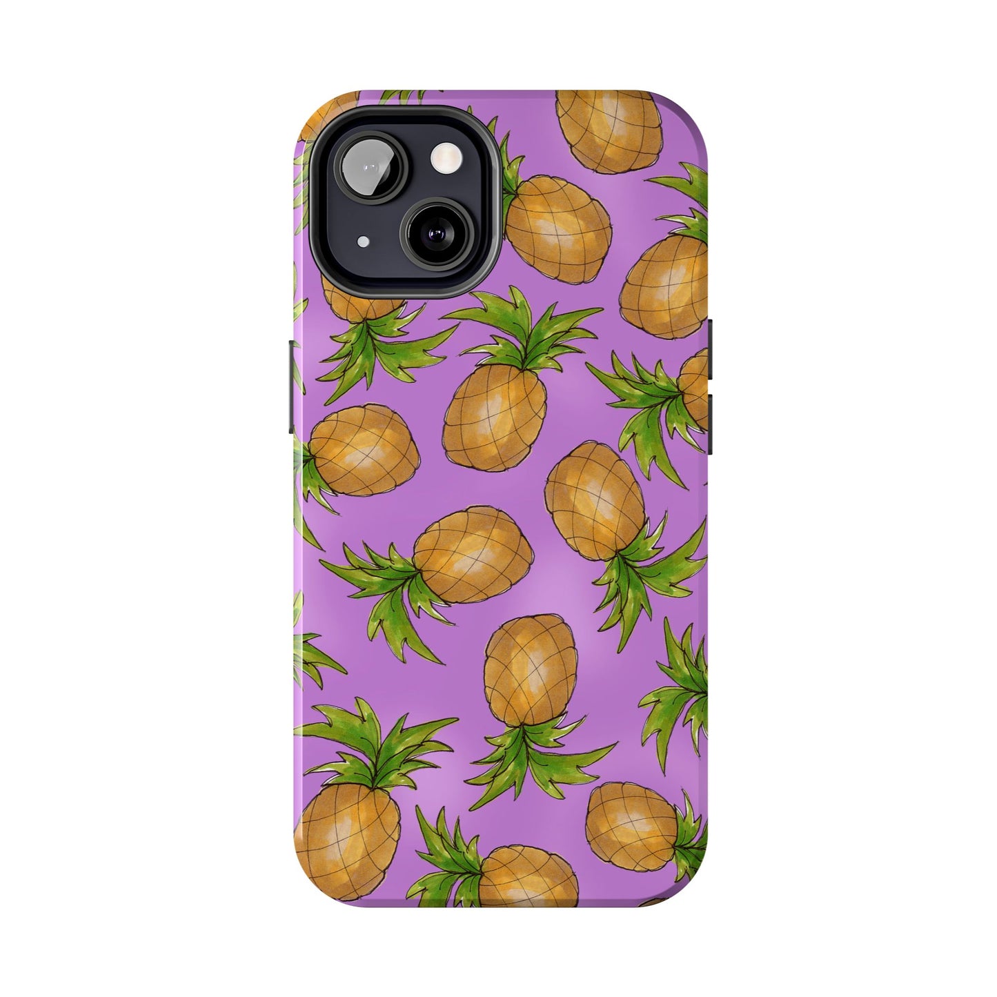Pineapple Toss Lilac Phone Case