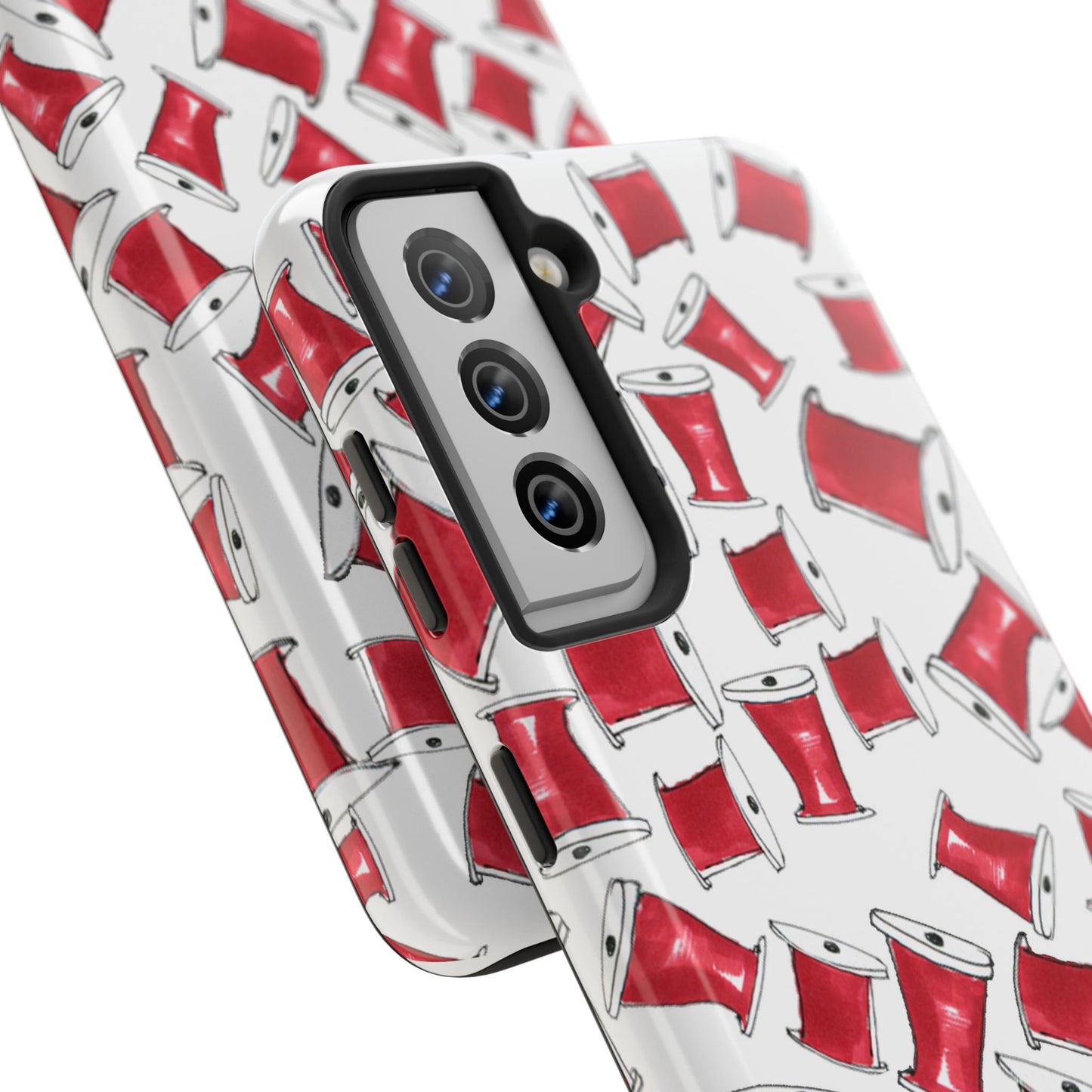 Red Thread White Phone Case
