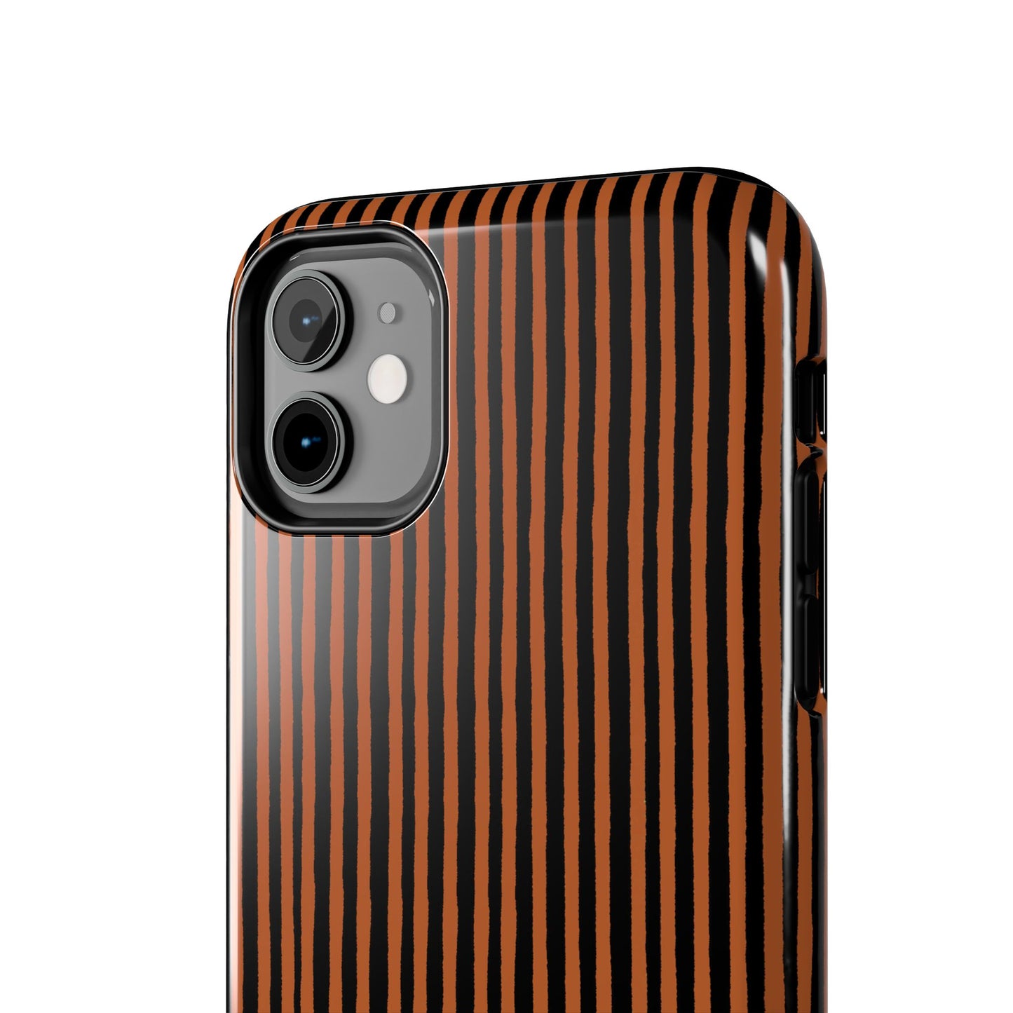 Happy Stripe Spice / Black Phone Case