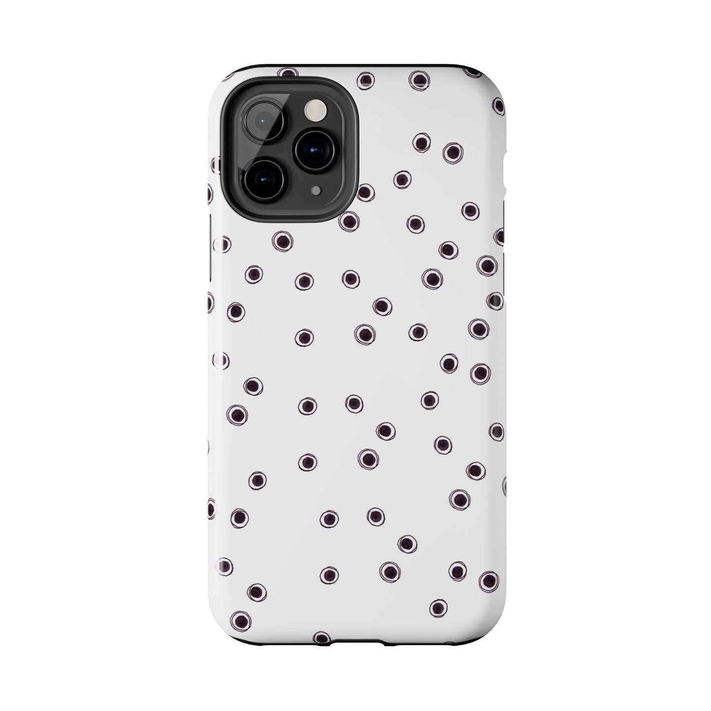 Halo Dots White Phone Case